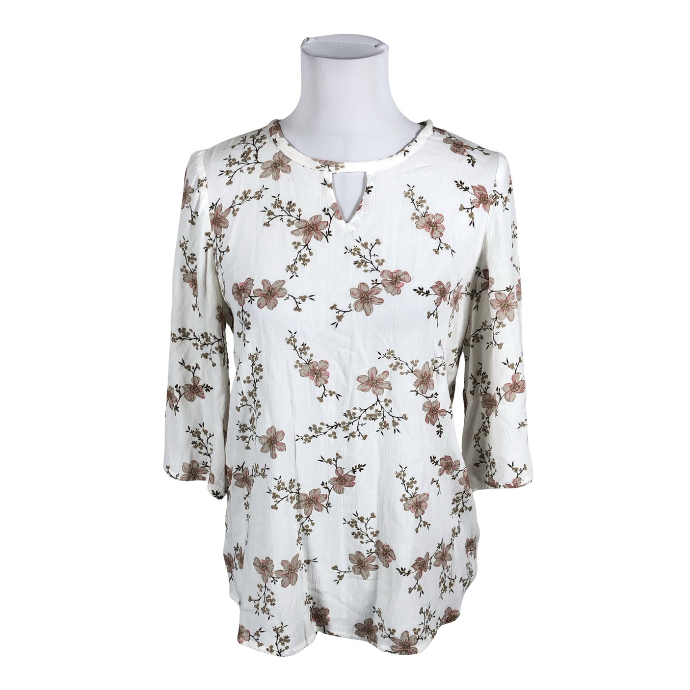 Unisex Kaffe - Pluus, suurus 34 - Valge (1)
