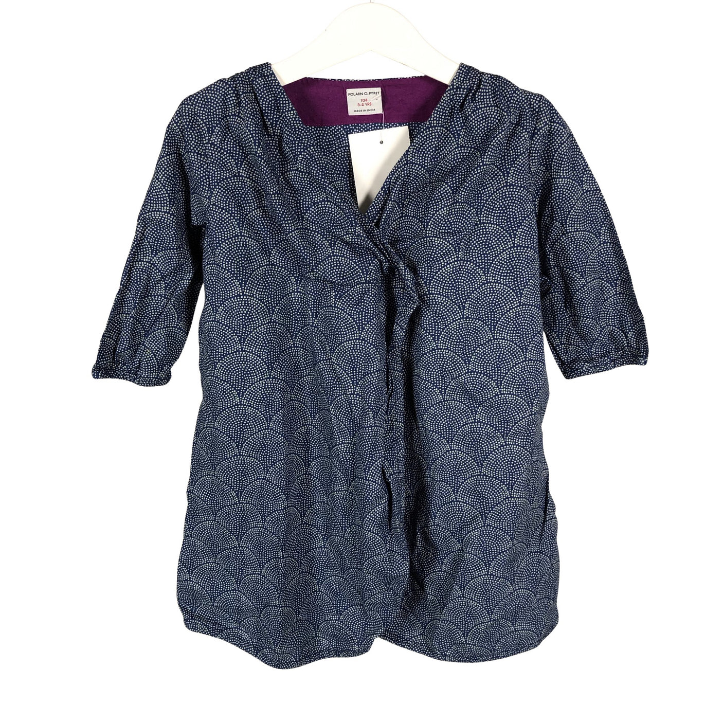 Unisex Polarn O. Pyret - Mitteveniv kleit, suurus 98 - 104 - Sinine (1)
