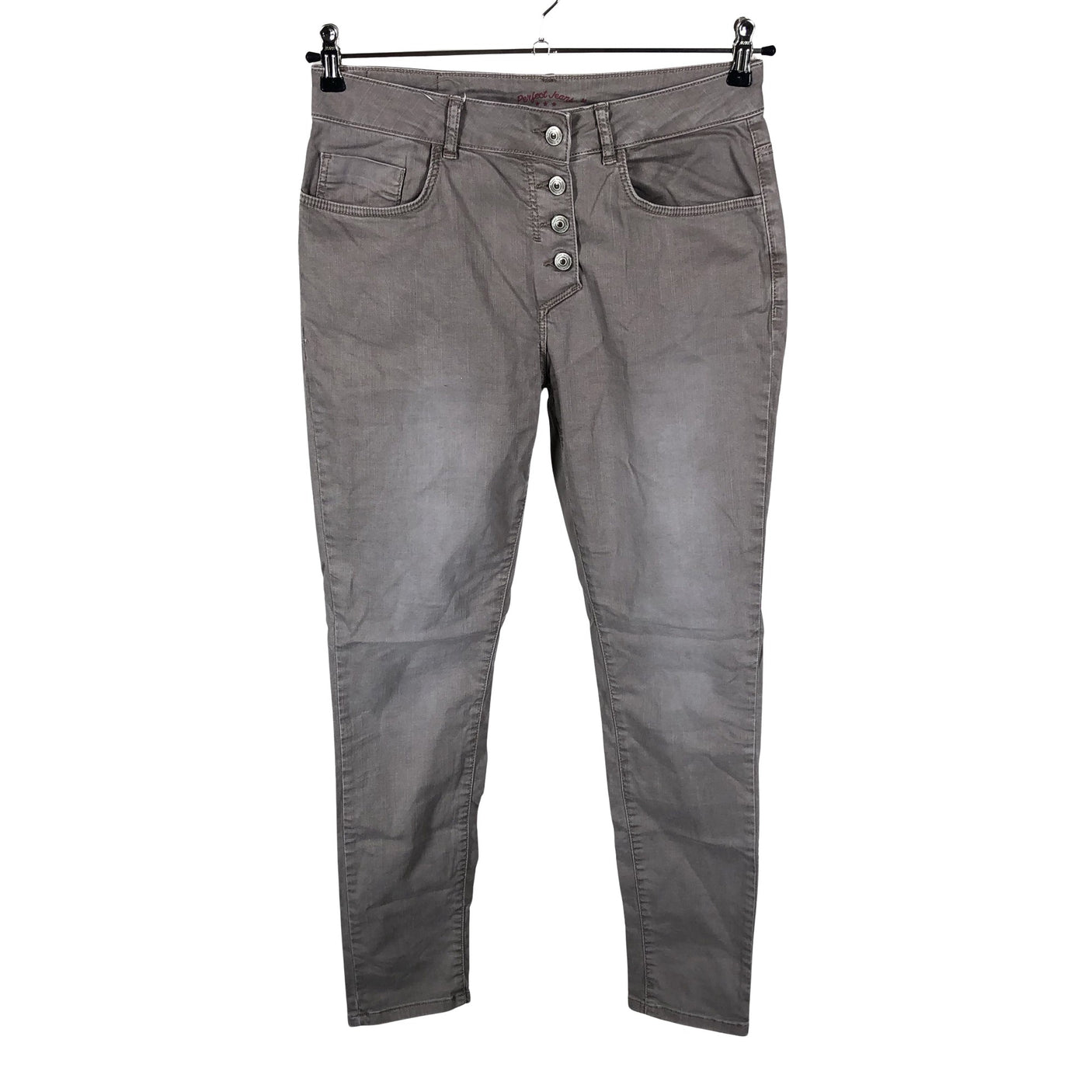 Unisex Perfect Jeans - Teksad, suurus 38 - Pruun (1)