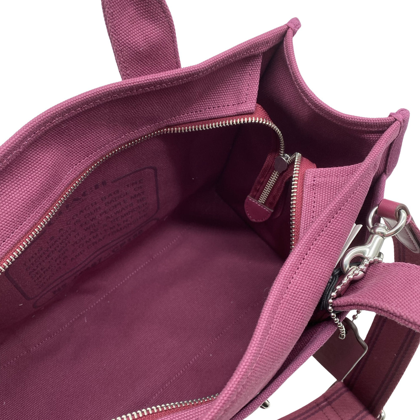 Unisex Coach - Käekott, suurus Midi - Lilla (3)