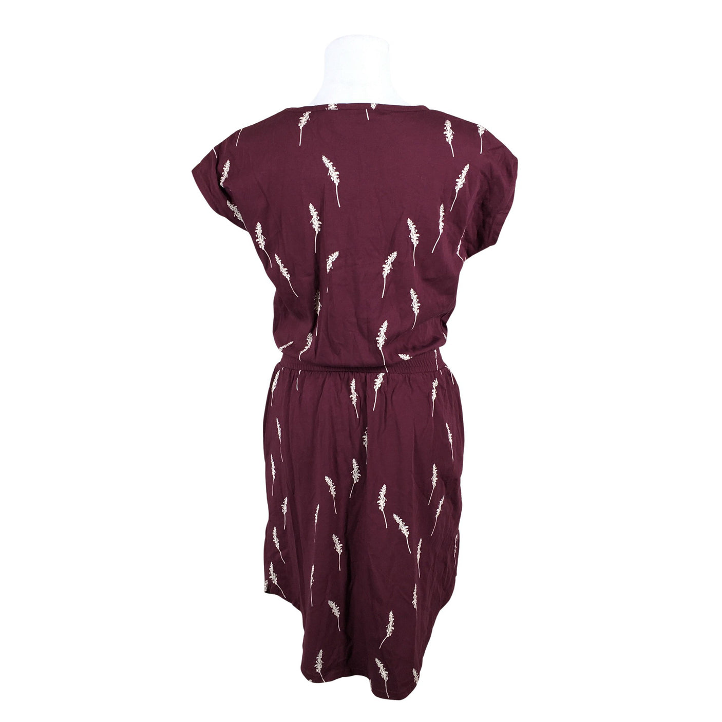 Unisex NOSH - Trikotaažist kleit, suurus 34 - Veinipunane (2)