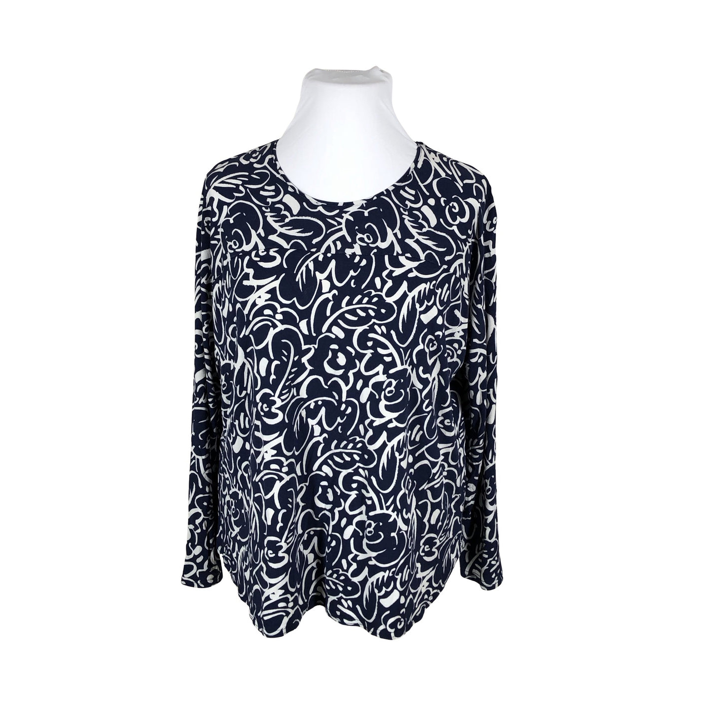 Unisex Nanso - Trikotaažist pluus, suurus 42 - Sinine (1)