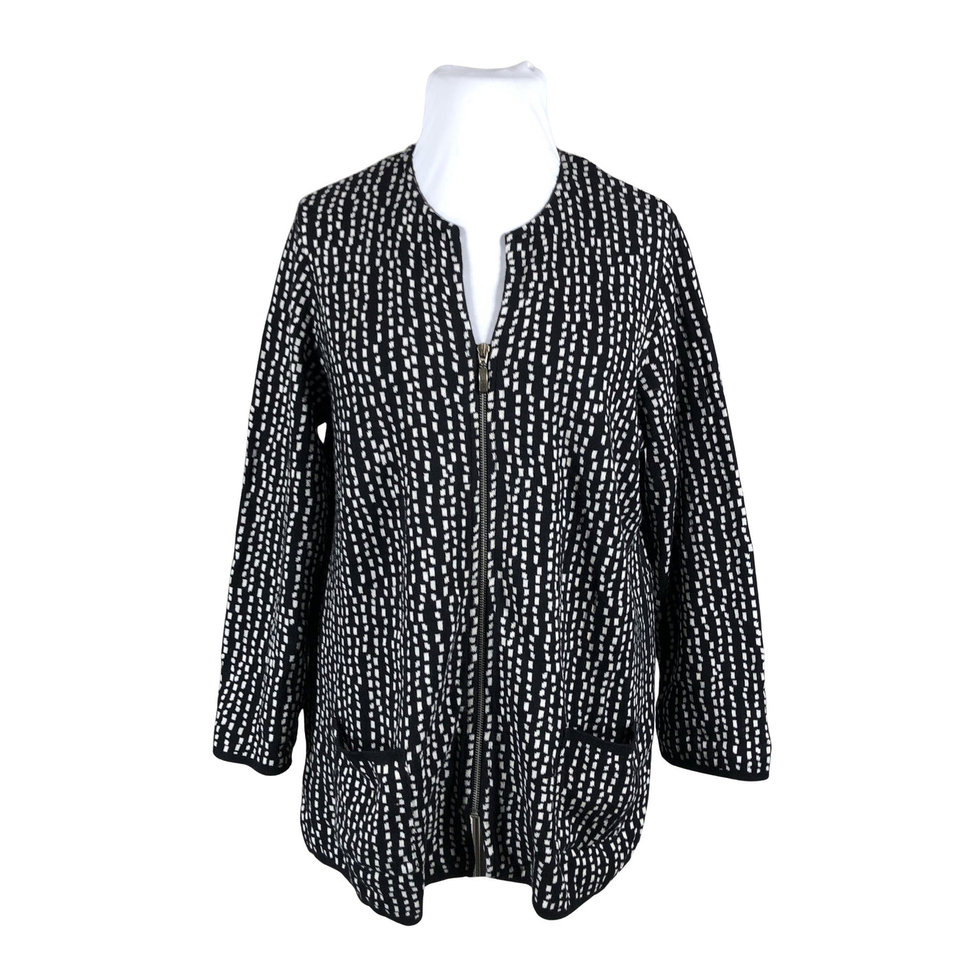 Unisex Anne Linnonmaa - Kardigan, suurus 42 - Must (1)
