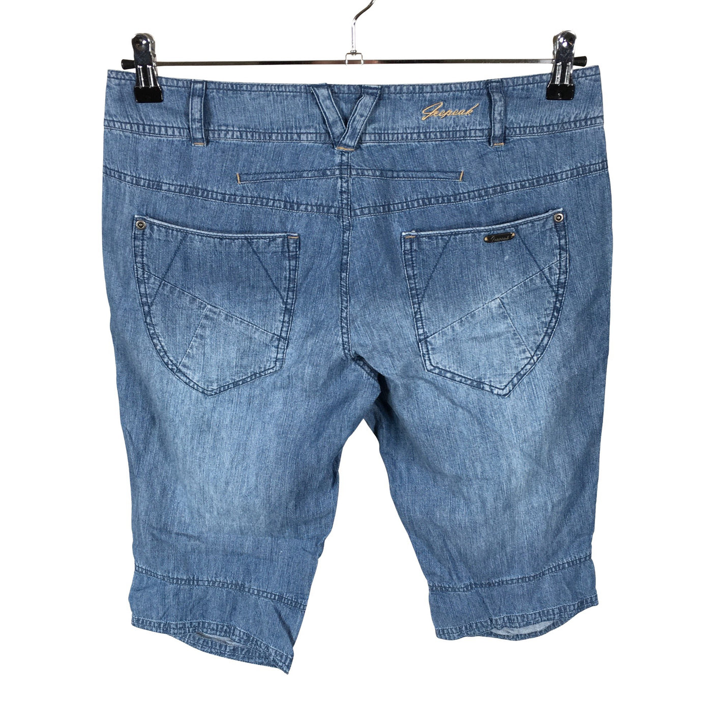 Unisex Icepeak - Teksast poolpikad püksid, suurus 38 - Sinine (2)