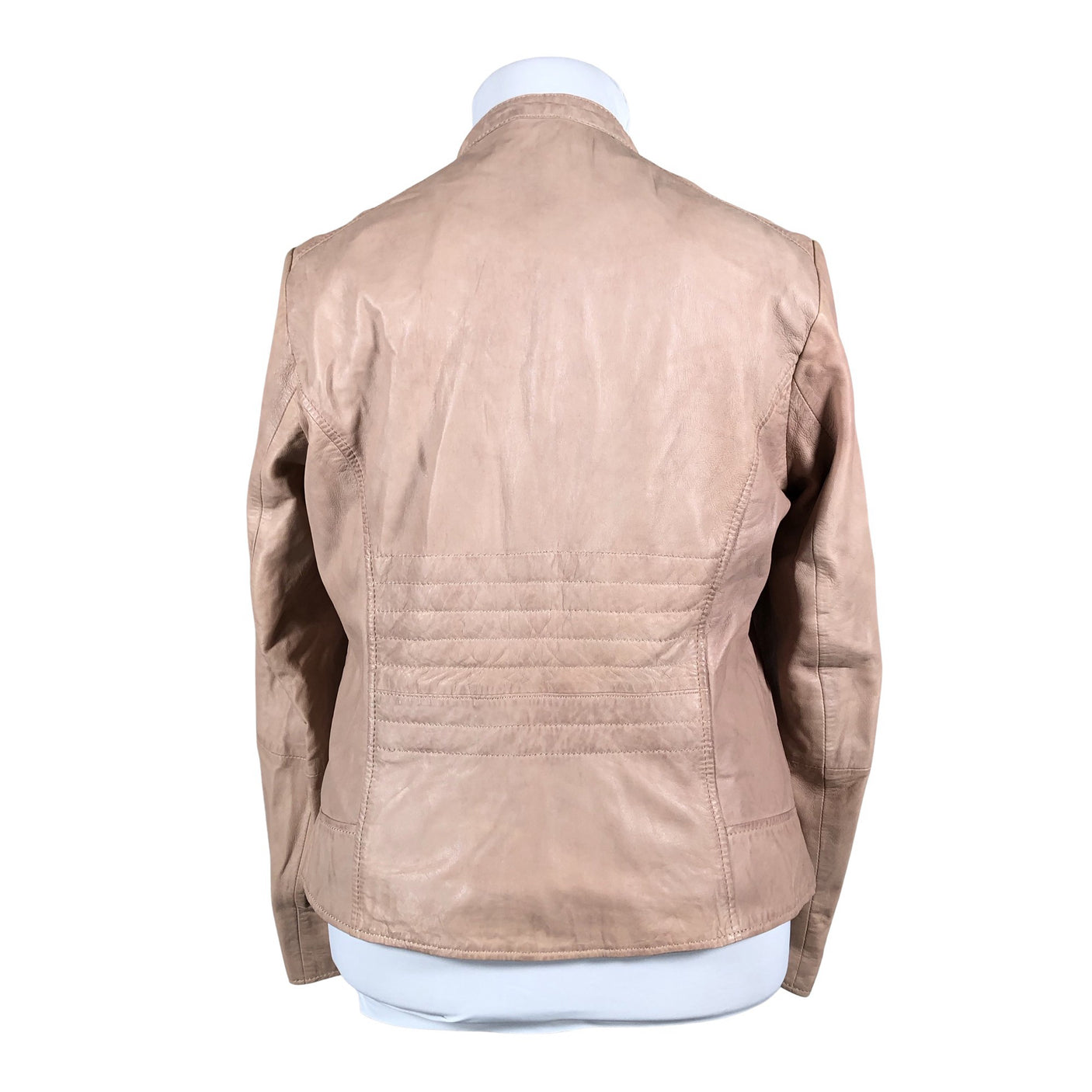 Unisex Saki - Nahktagi, suurus 44 - Heleroosa (2)