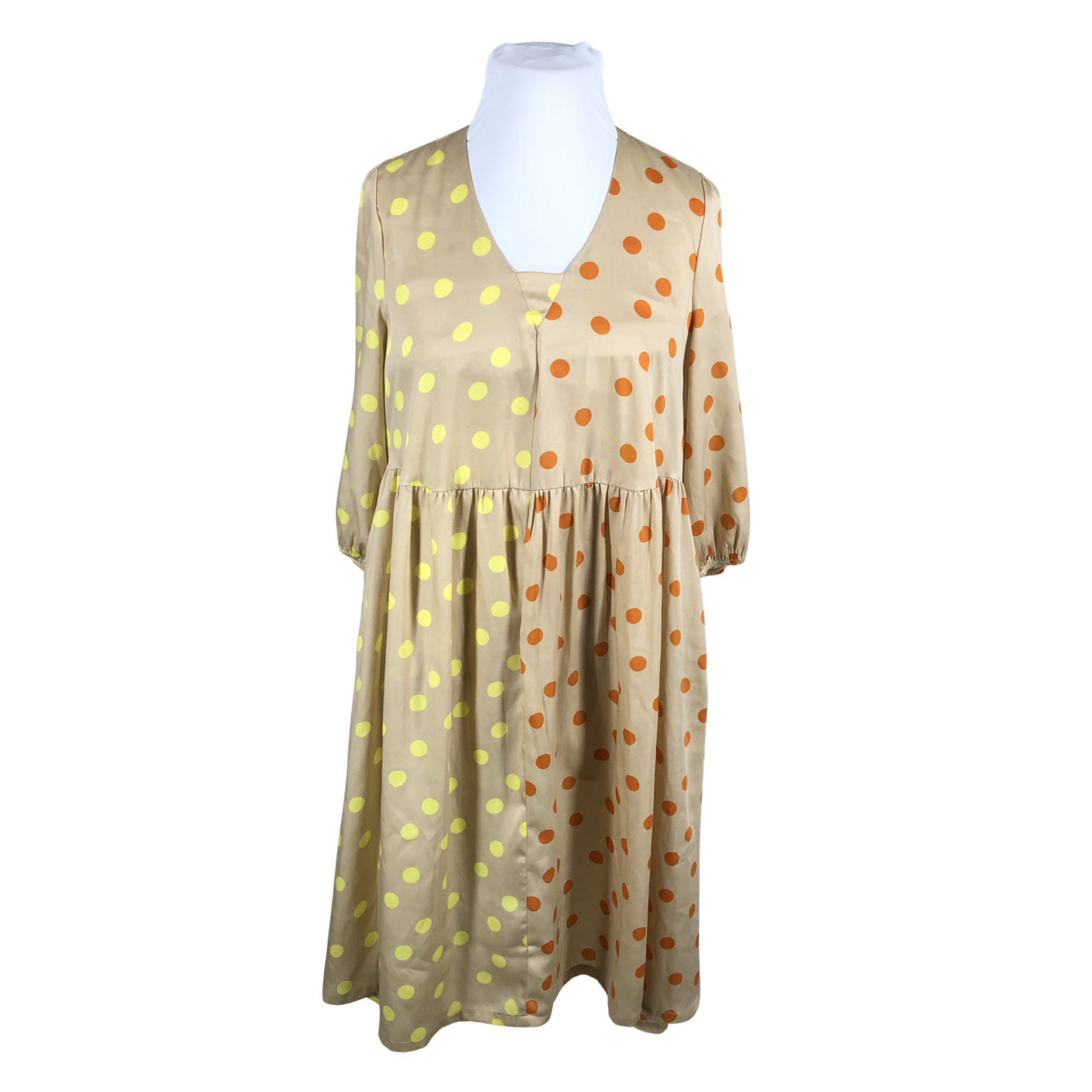 Unisex Gestuz - Õhuke kleit, suurus 42 - Beige (1)