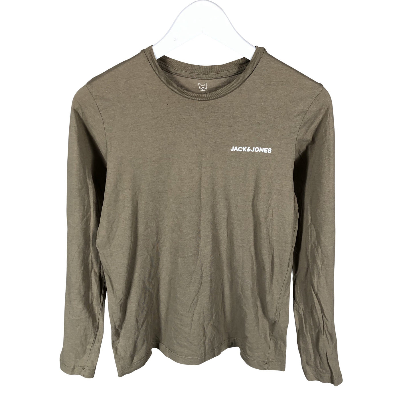 Unisex Jack & Jones - Trikotaažist pluus, suurus 158 - 164 - Pruun (1)