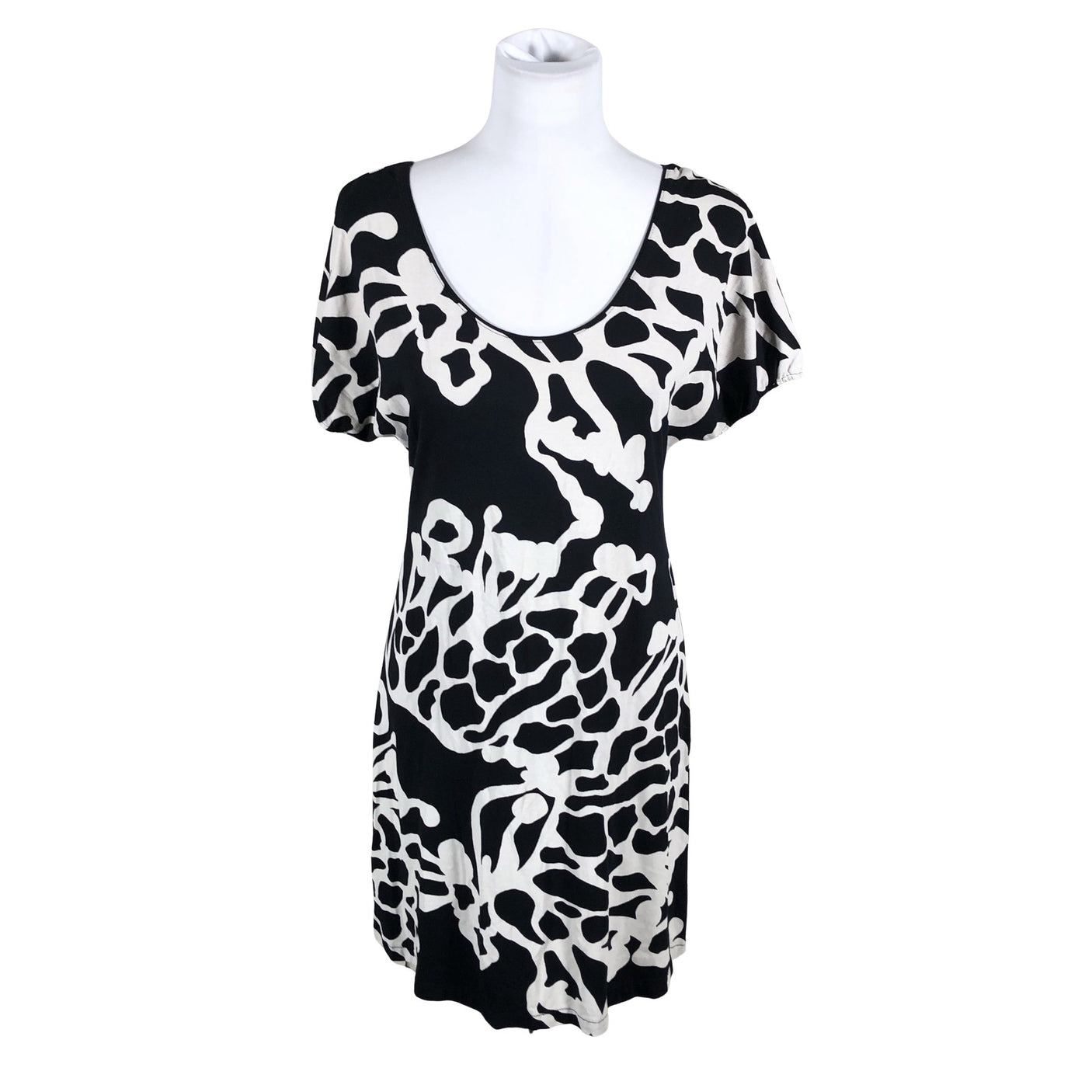 Unisex Nanso - Trikotaažist kleit, suurus 38 - Must (1)
