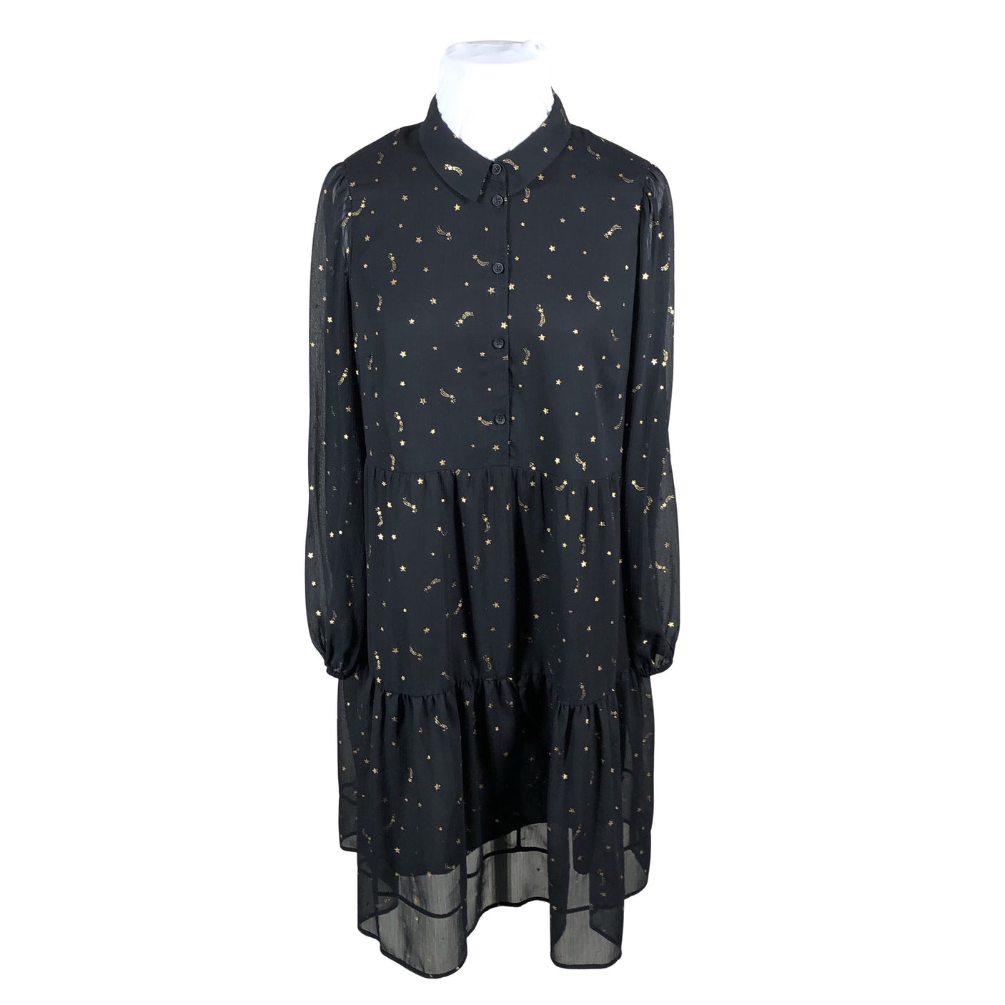 Unisex Marks&Spencer - Õhuke kleit, suurus 46 - Must (1)