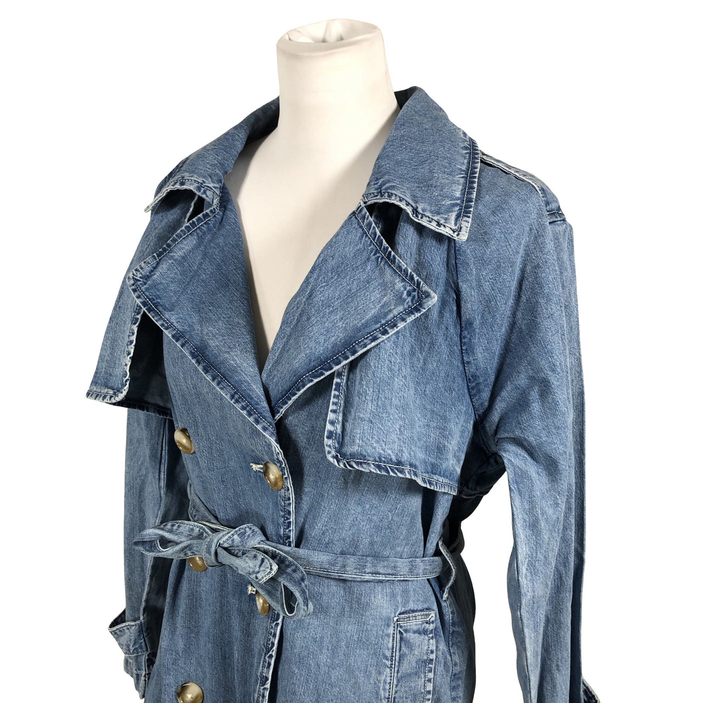 Unisex DKNY Jeans - Trentš, suurus 36 - Sinine (3)