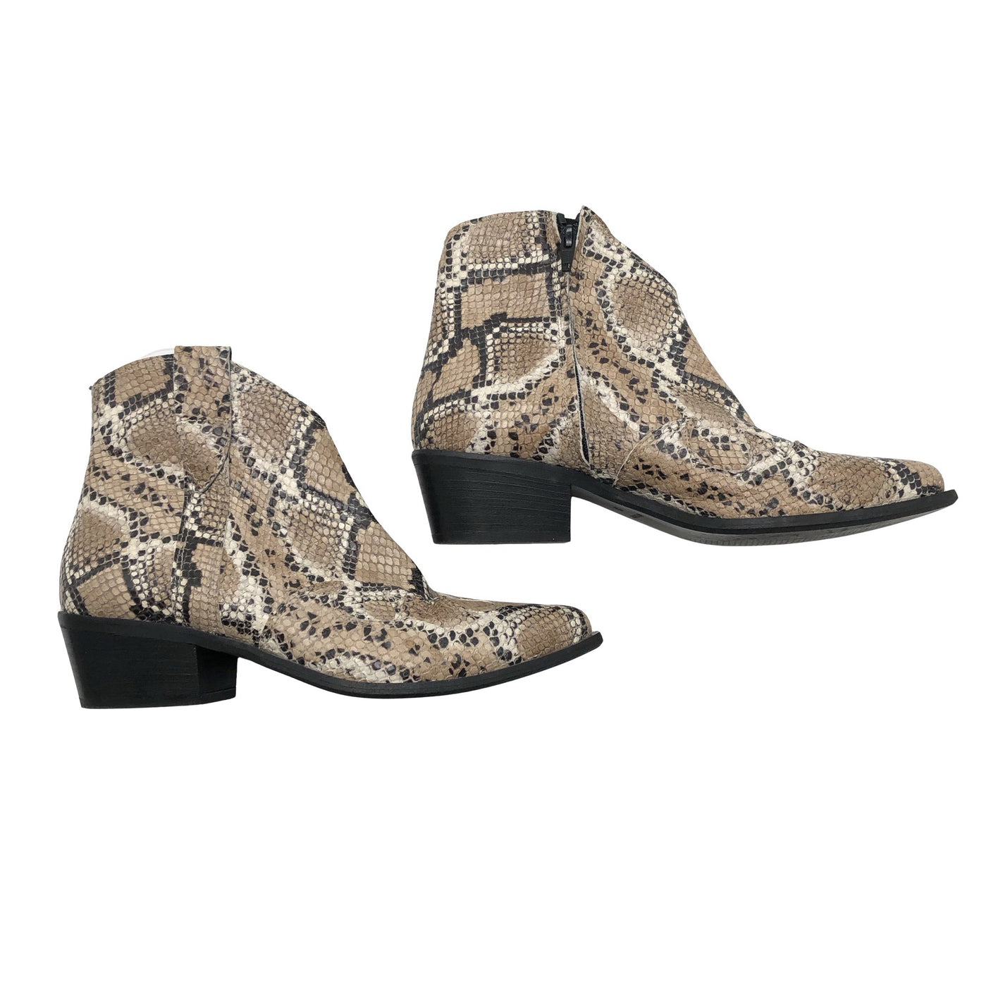 Unisex Bukela - Kauboisaapad, suurus 39 - Beige (1)
