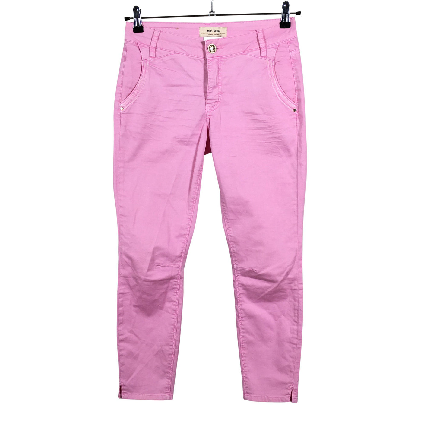 Unisex Mos Mosh - Mittevenivad püksid, suurus W27 - Heleroosa (1)