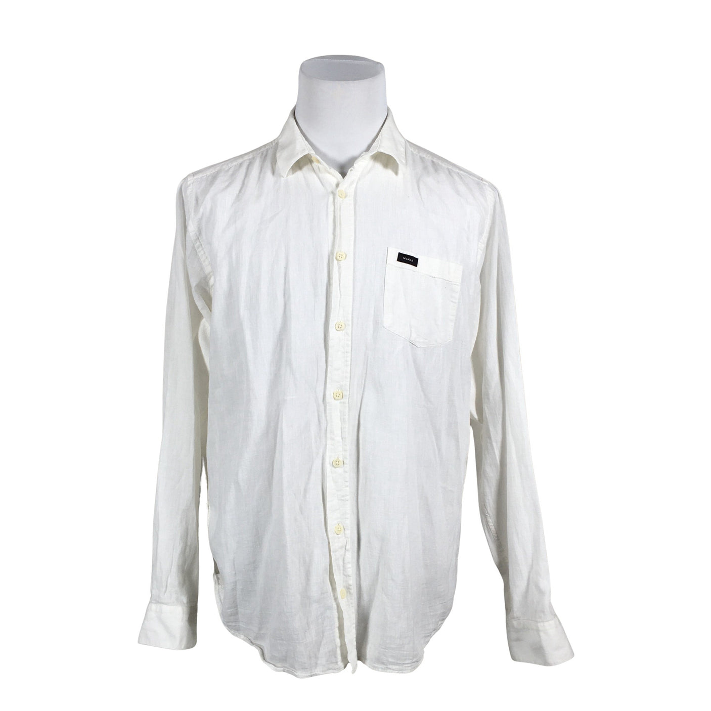 Unisex Makia - Triiksärk, suurus XL - Valge (1)