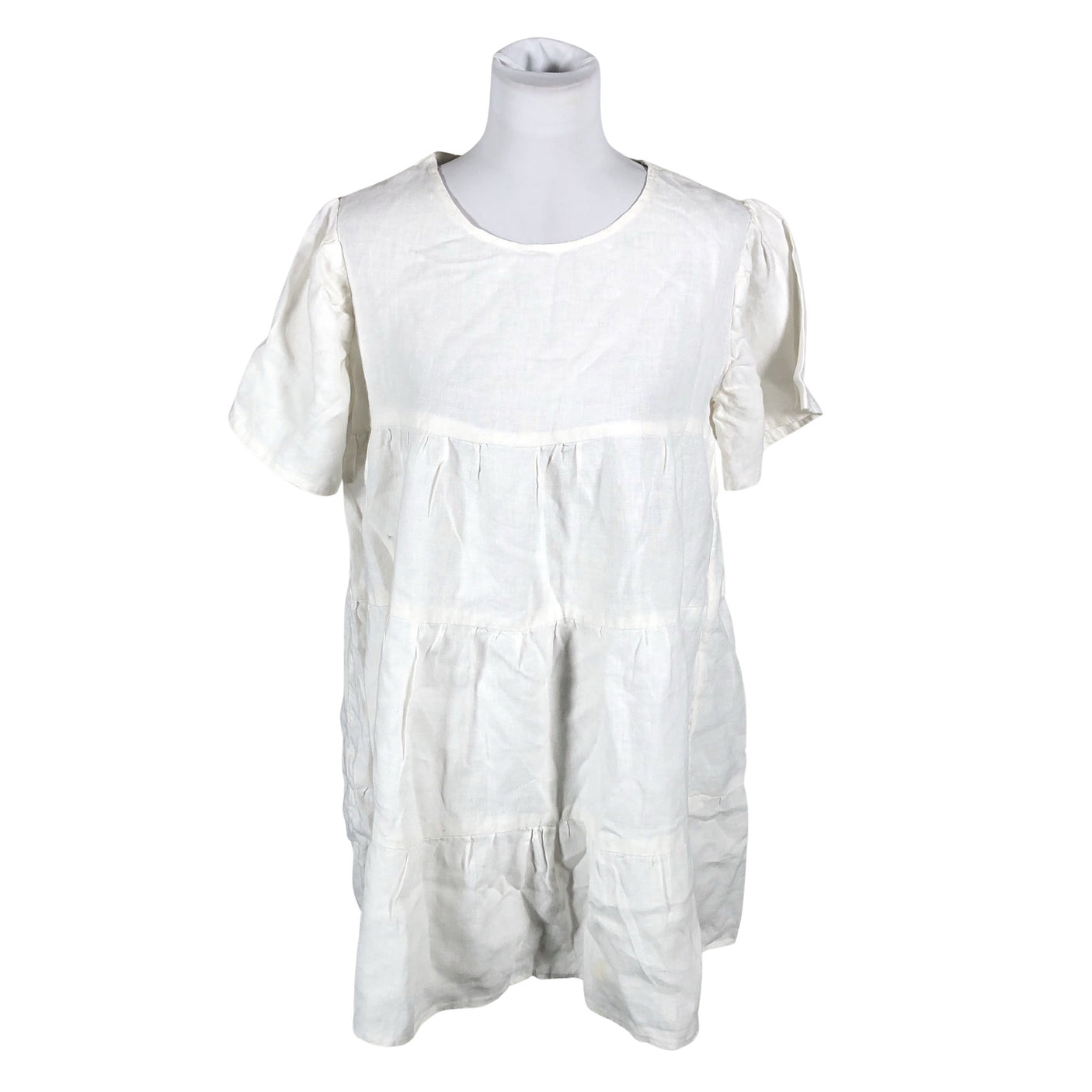 Unisex Handmade - Mitteveniv kleit, suurus 40 - Valge (1)