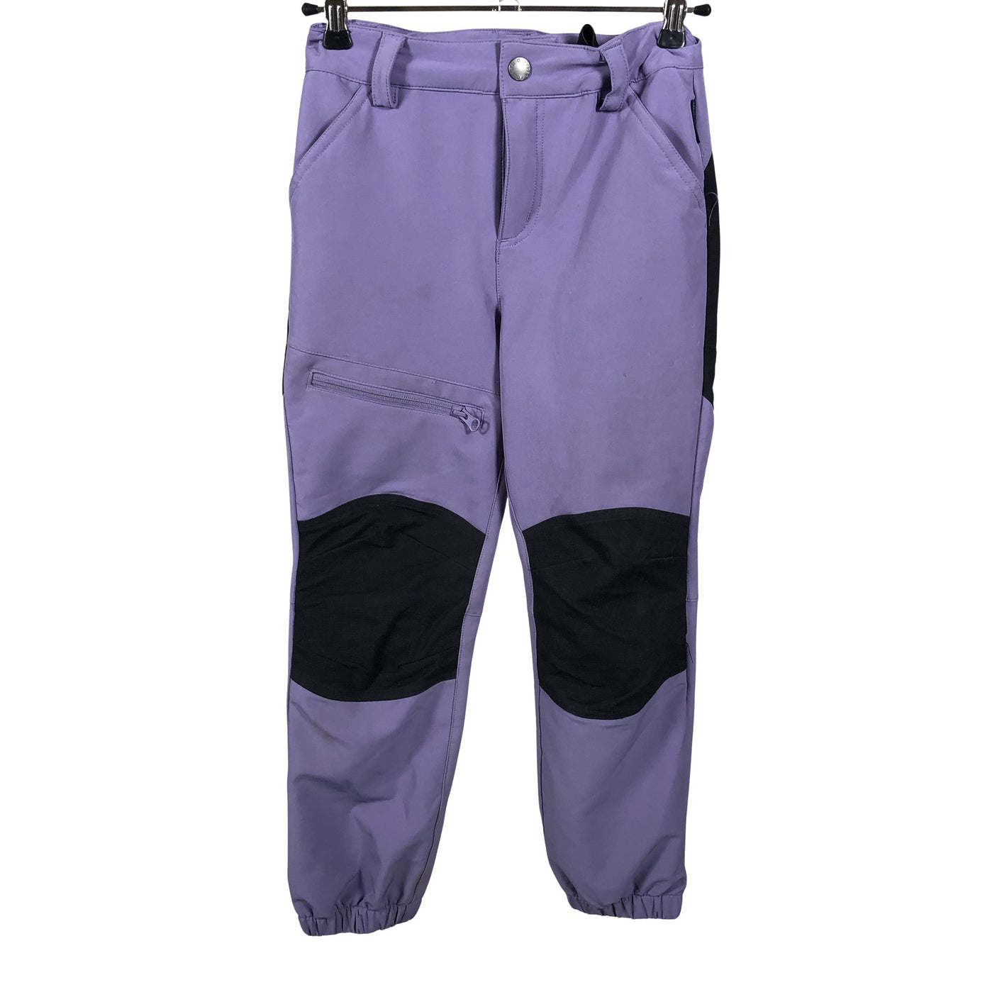 Unisex Polarn O. Pyret - Kevad-/sügispüksid, suurus 122 - 128 - Lilla (1)