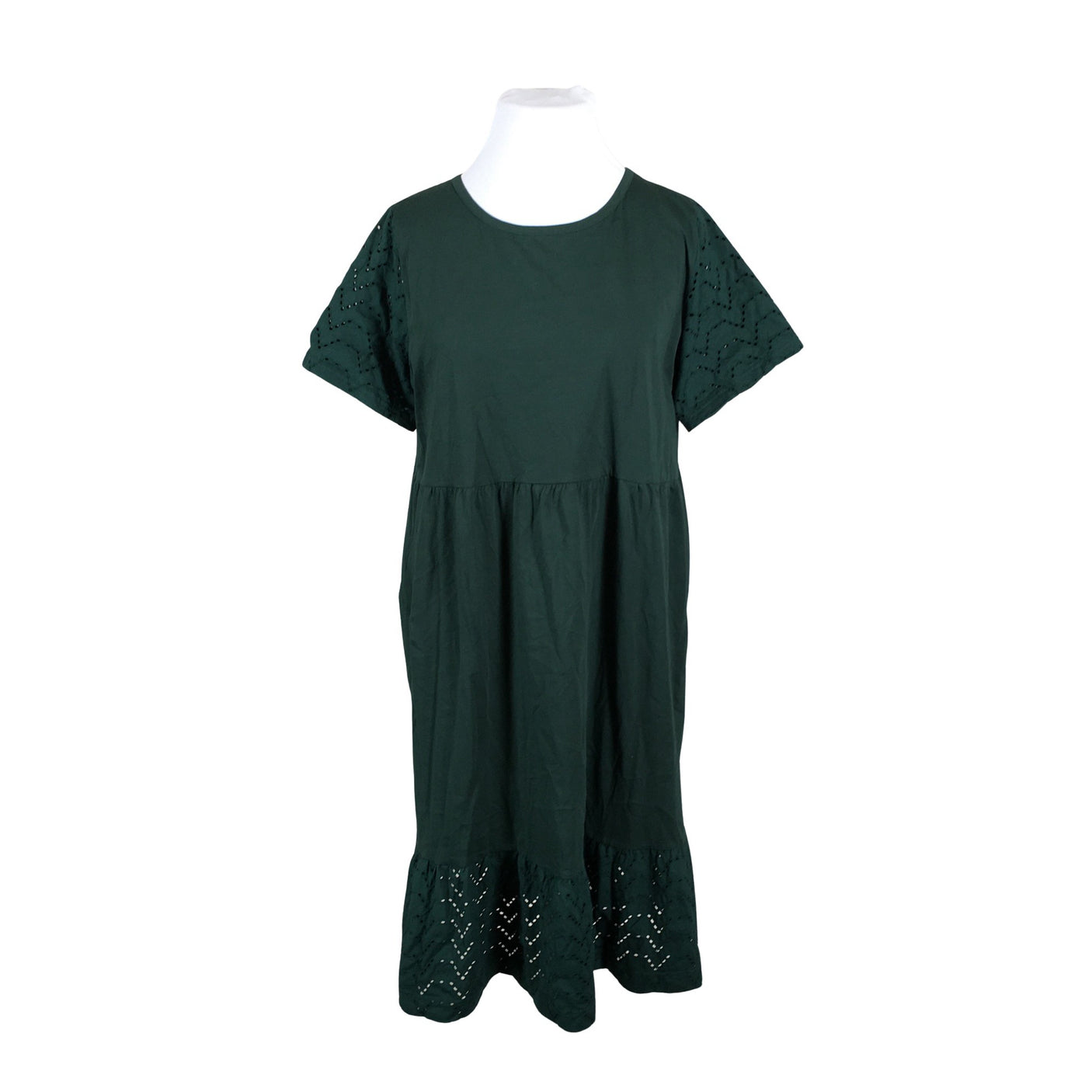 Unisex NOSH - Trikotaažist kleit, suurus 44 - Roheline (1)