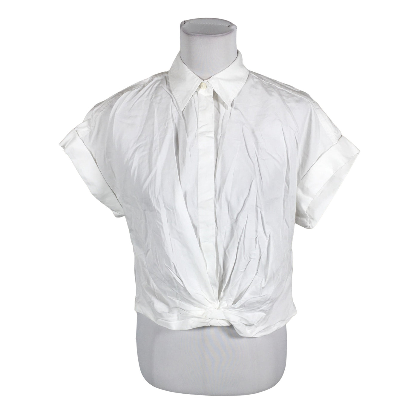 Unisex Lauren Ralph Lauren - Lühikeste käistega pluus, suurus 38 - Valge (1)