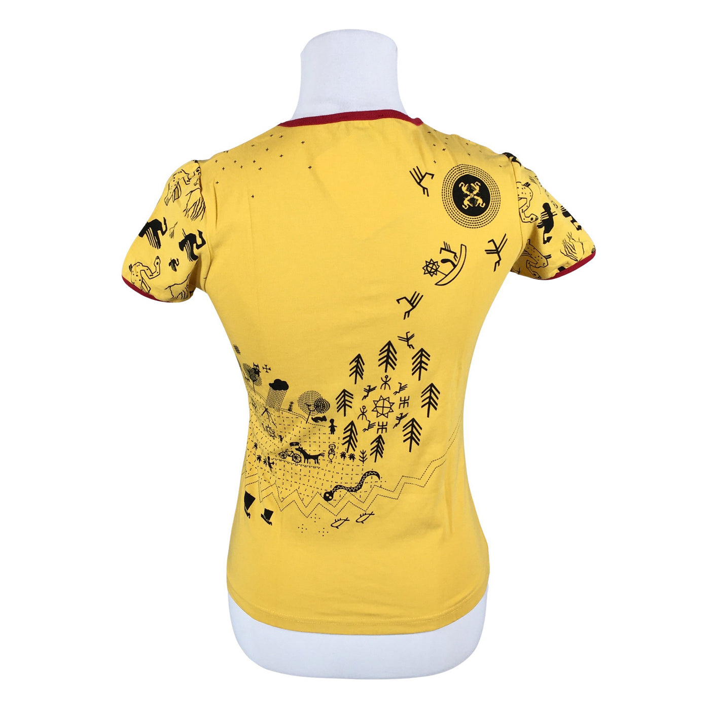 Unisex Marat - T-särk, suurus 36 - Oranž (2)
