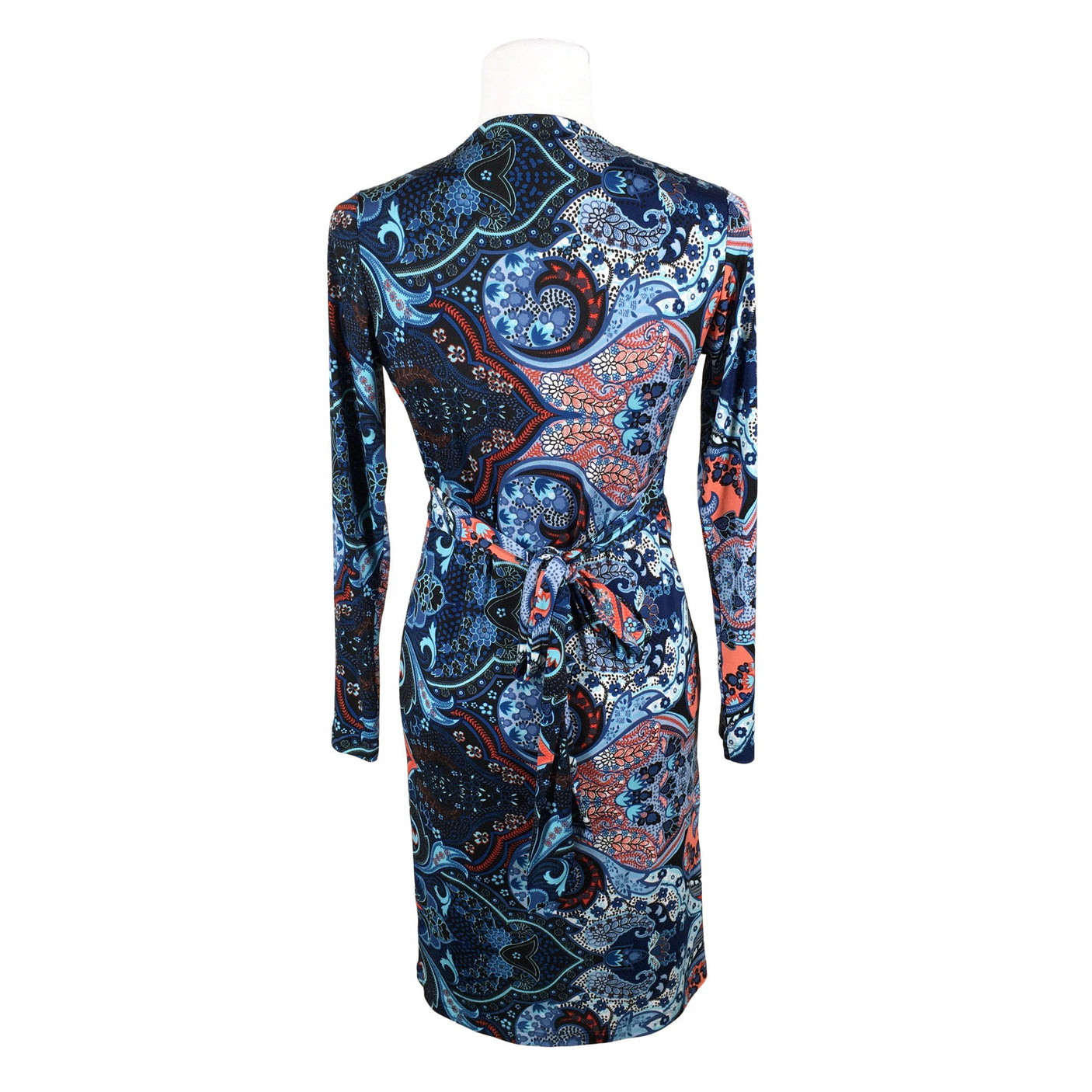 Unisex Andiata - Trikotaažist kleit, suurus 36 - Sinine (2)