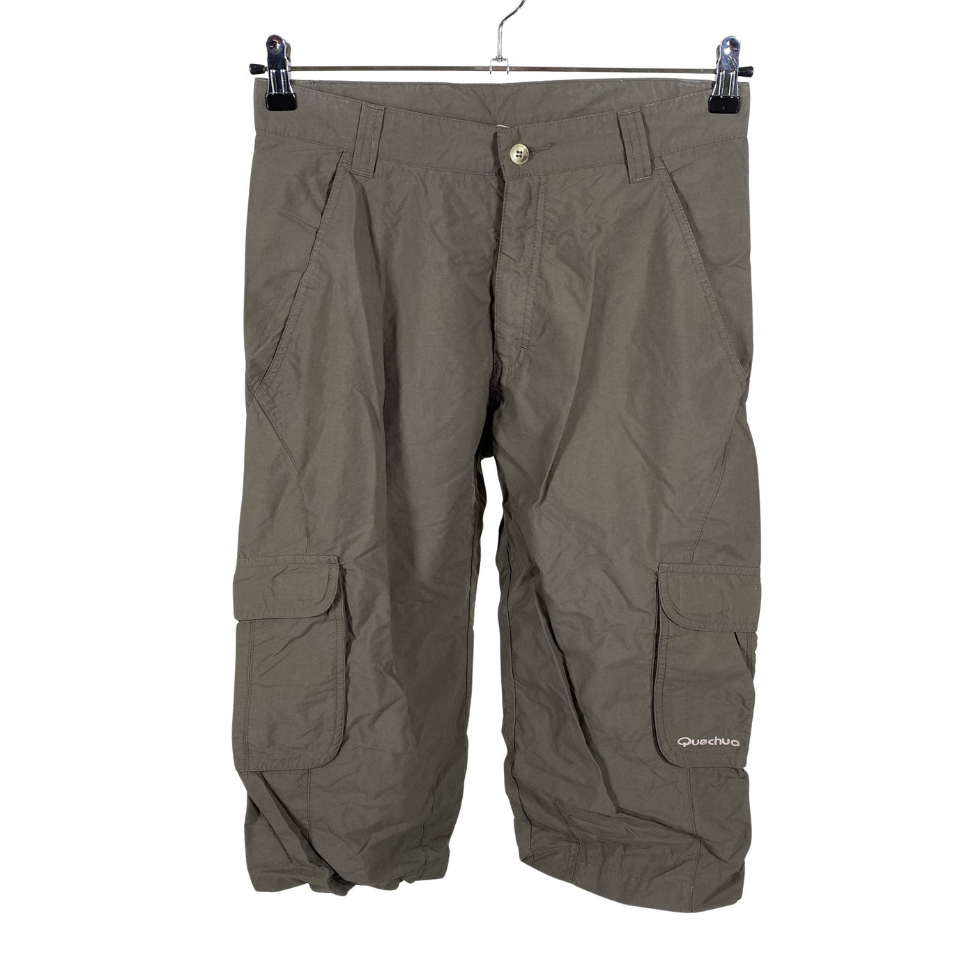 Unisex Quechua - Mittevenivad poolpikad püksid, suurus 40 - Pruun (1)
