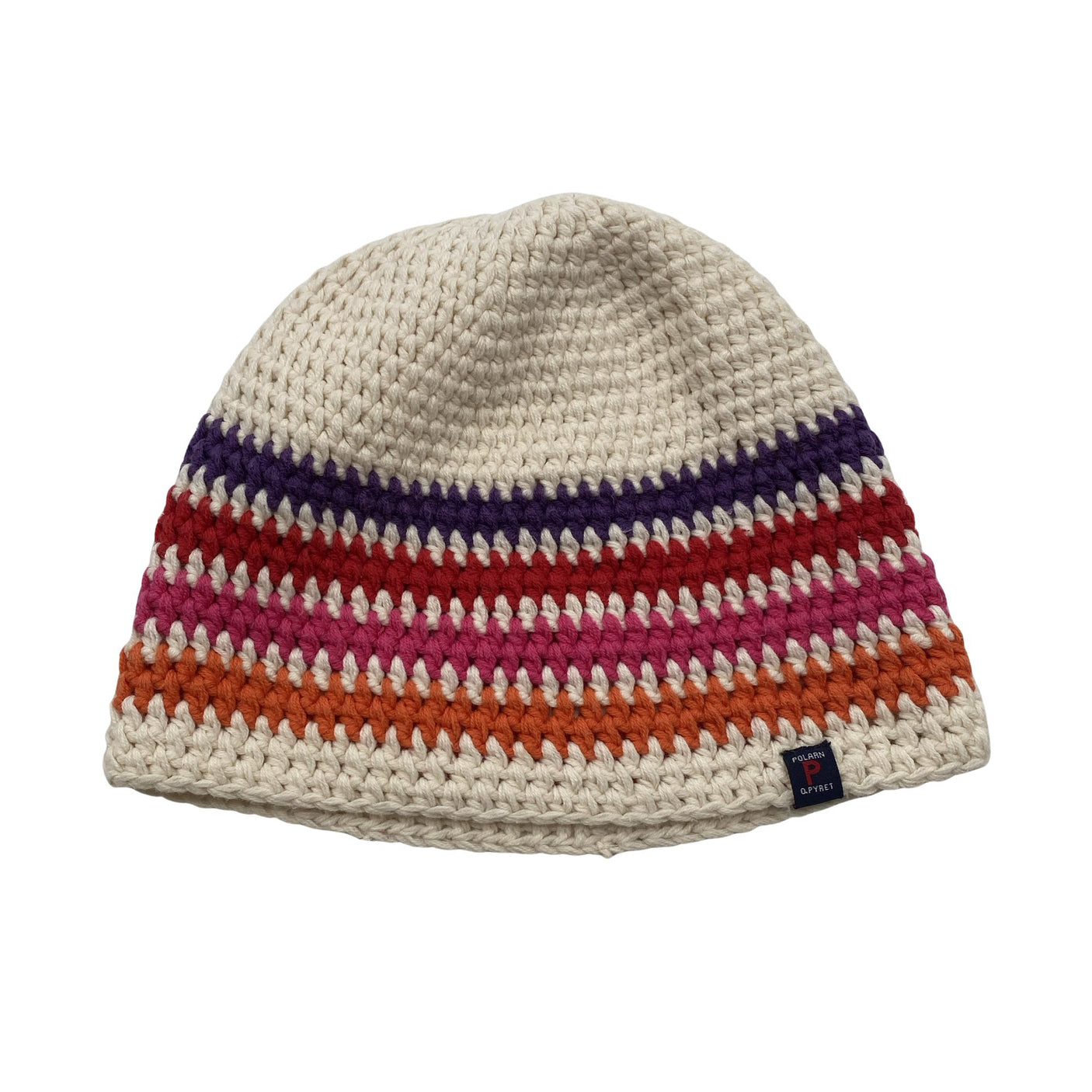 Unisex Polarn O. Pyret - Õhuke müts, suurus 52 - 54 cm - Valge (1)