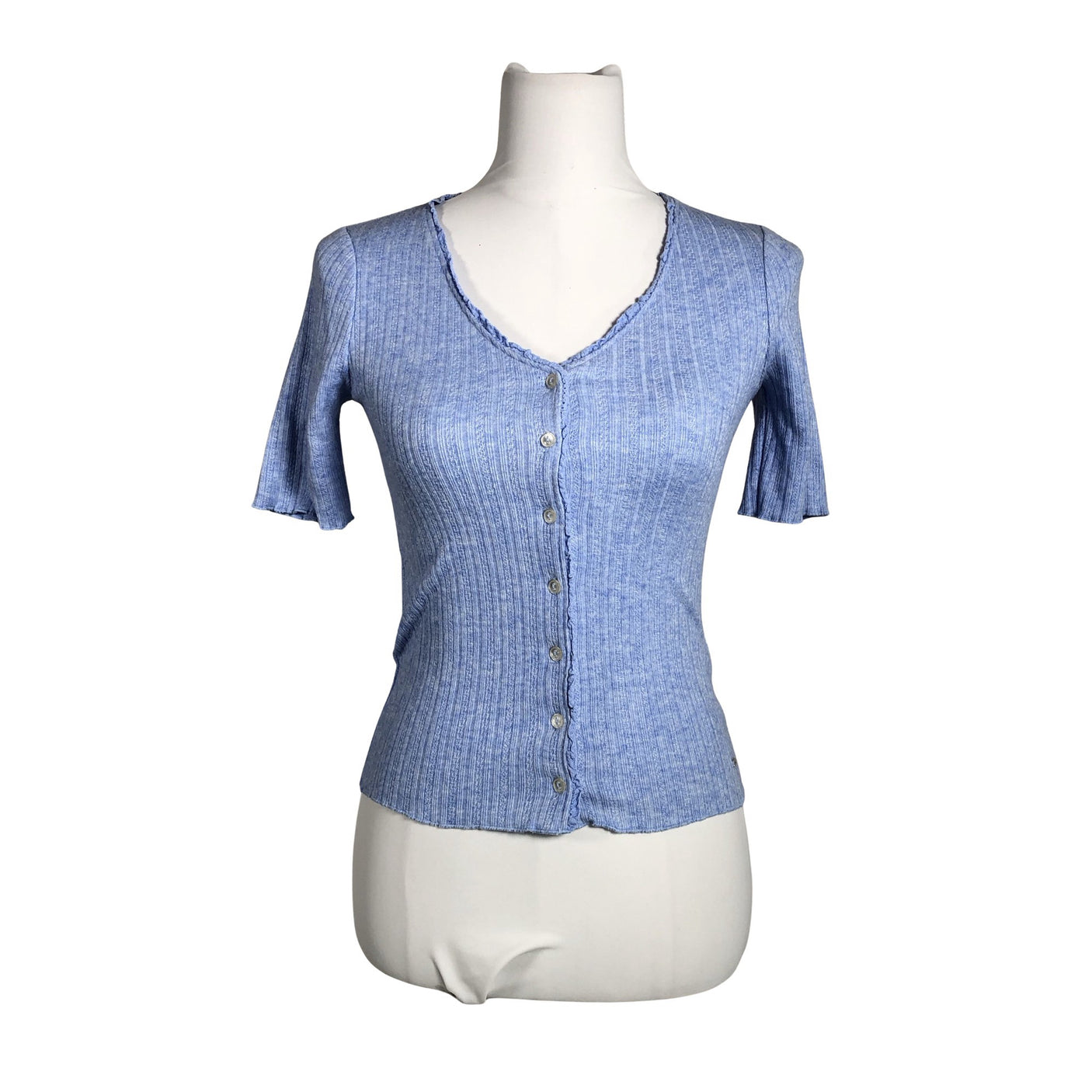 Unisex Holly & Whyte by Lindex - T-särk, suurus 34 - Helesinine (1)
