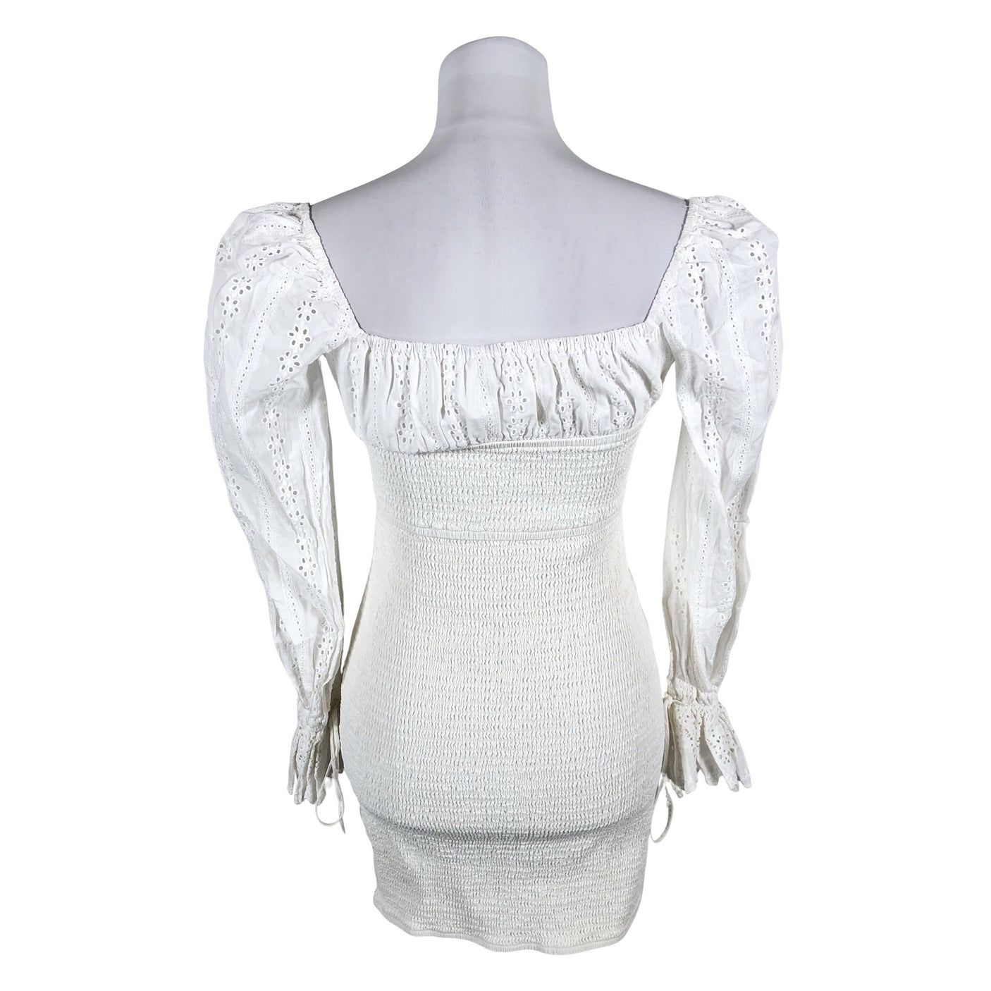 Unisex Adoore - Mitteveniv kleit, suurus 36 - Valge (2)