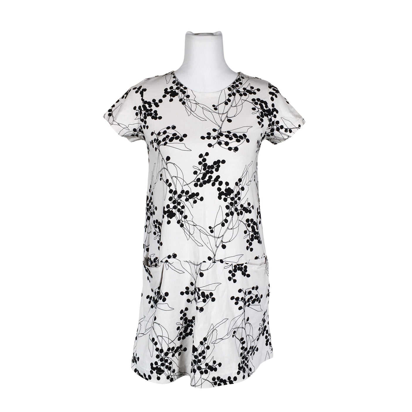 Unisex NOSH - Trikotaažist kleit, suurus 34 - Valge (1)