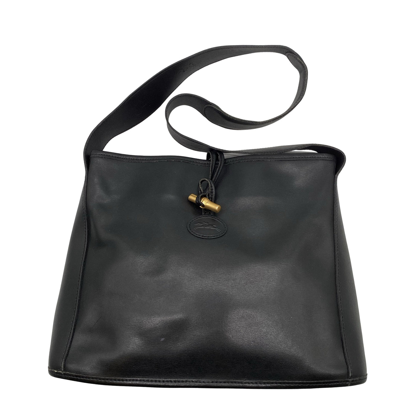 Unisex Longchamp - Õlakott, suurus Midi - Must (1)