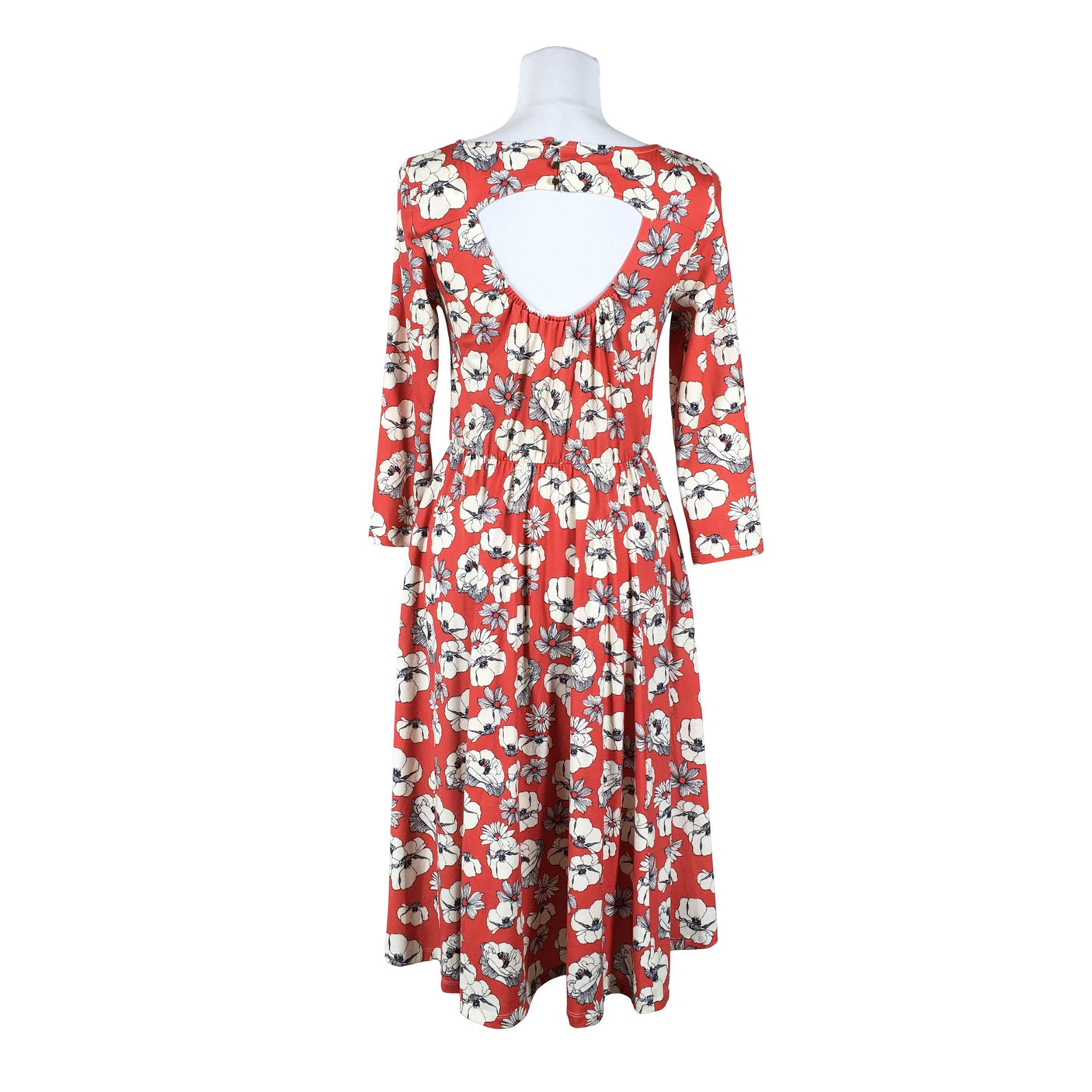 Unisex mint&berry - Trikotaažist kleit, suurus 38 - Oranž (2)
