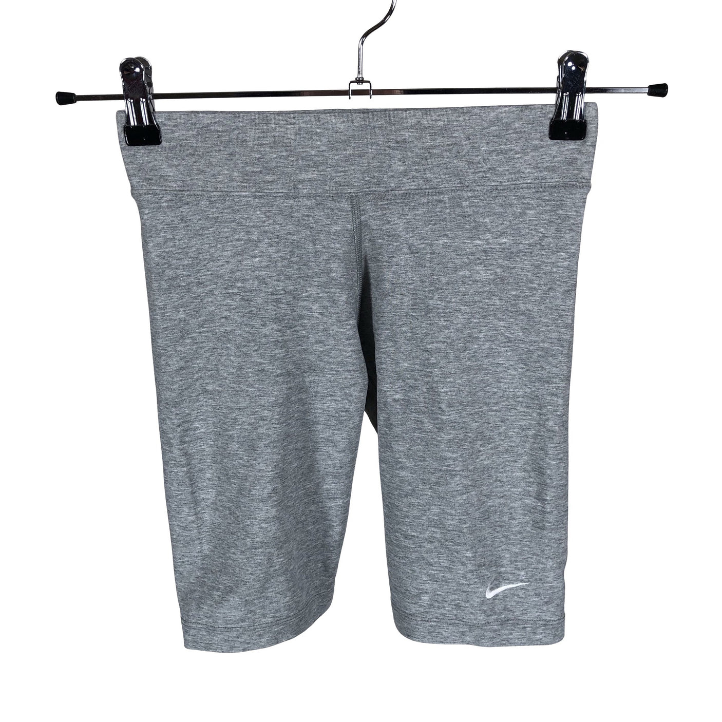 Unisex Nike - Trikotaažist poolpikad püksid, suurus 34 - Hall (1)