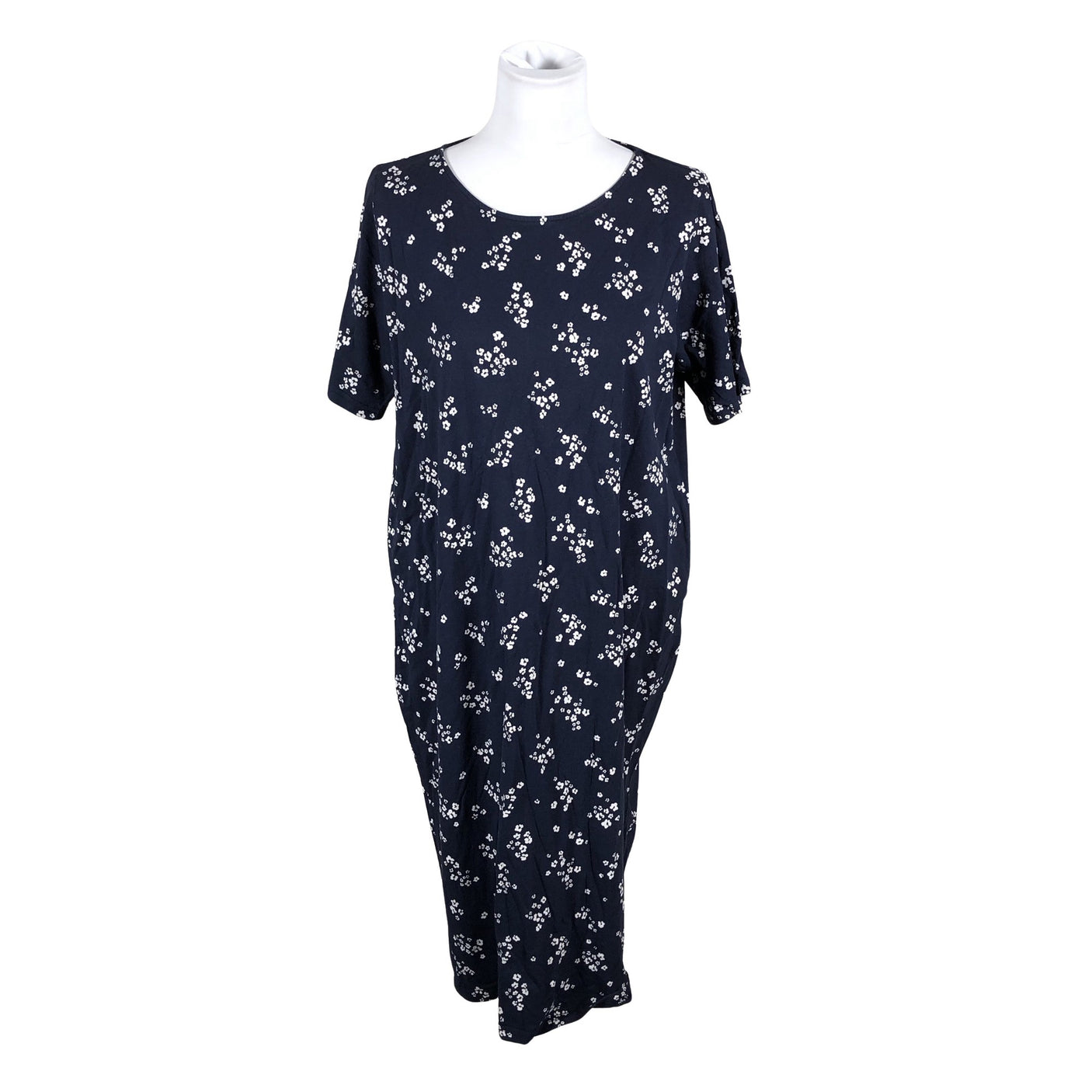 Unisex Nanso - Trikotaažist kleit, suurus 40 - Sinine (1)