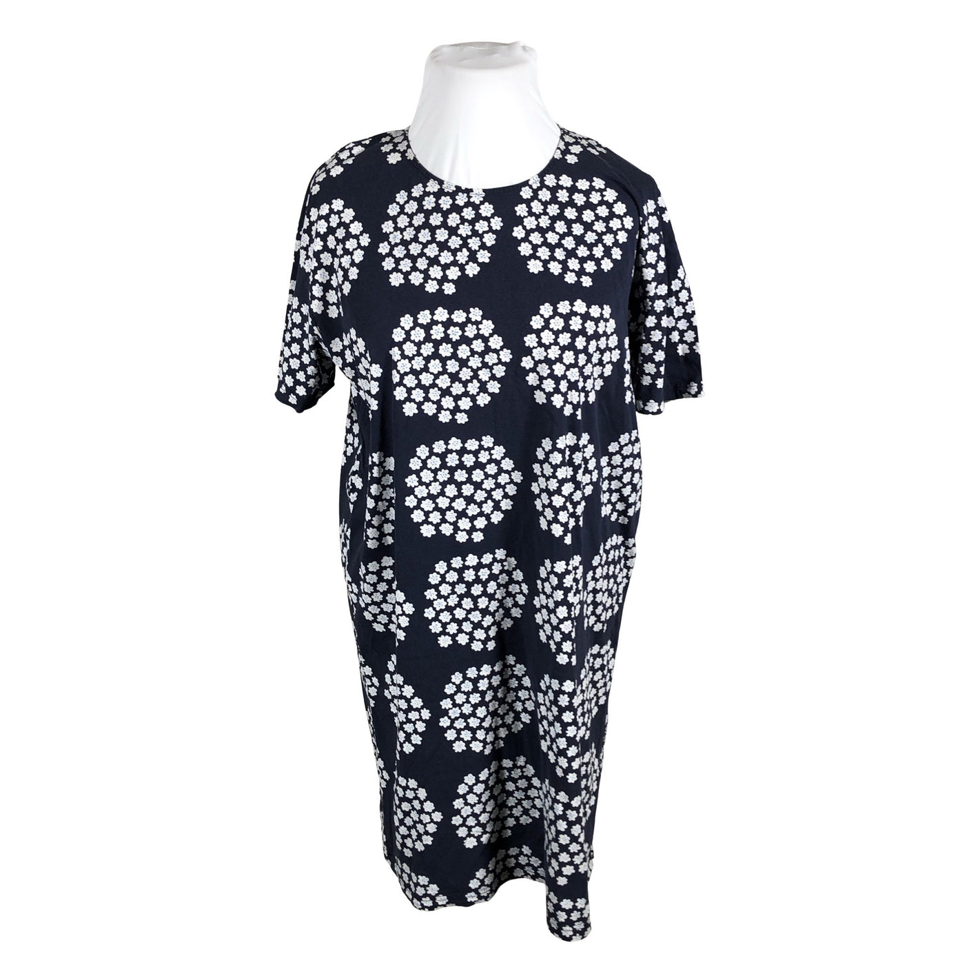 Unisex Marimekko - Trikotaažist kleit, suurus 42 - Sinine (1)
