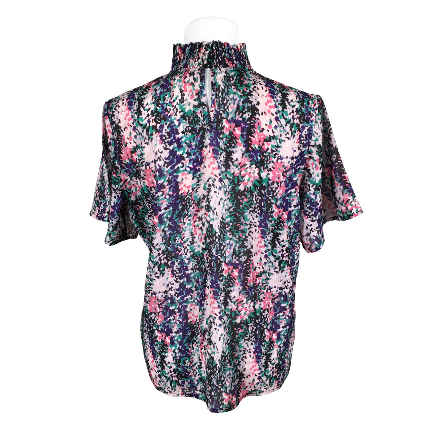 Unisex Rihoas - Lühikeste käistega pluus, suurus 40 - Lilla (2)
