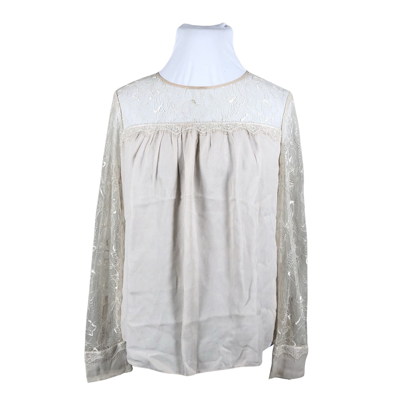 Unisex DAY Birger et Mikkelsen - Lühikeste käistega pluus, suurus 42 - Beige (1)