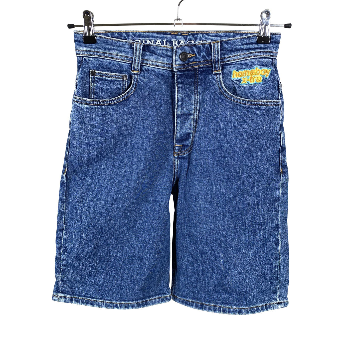 Unisex Homeboy - Teksast lühikesed püksid, suurus W26 - Sinine (1)