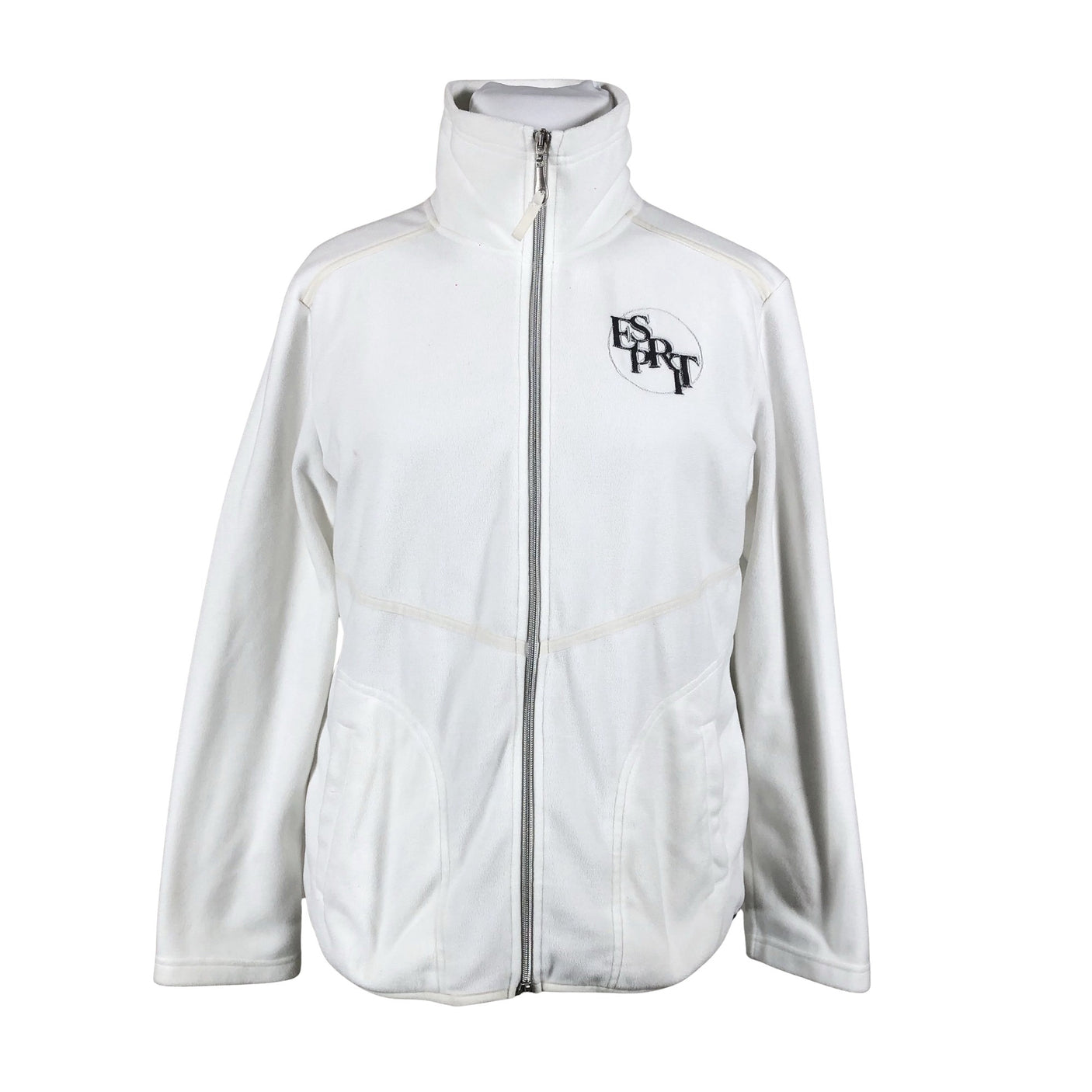 Unisex Esprit - Fliisjakk, suurus 44 - Valge (1)