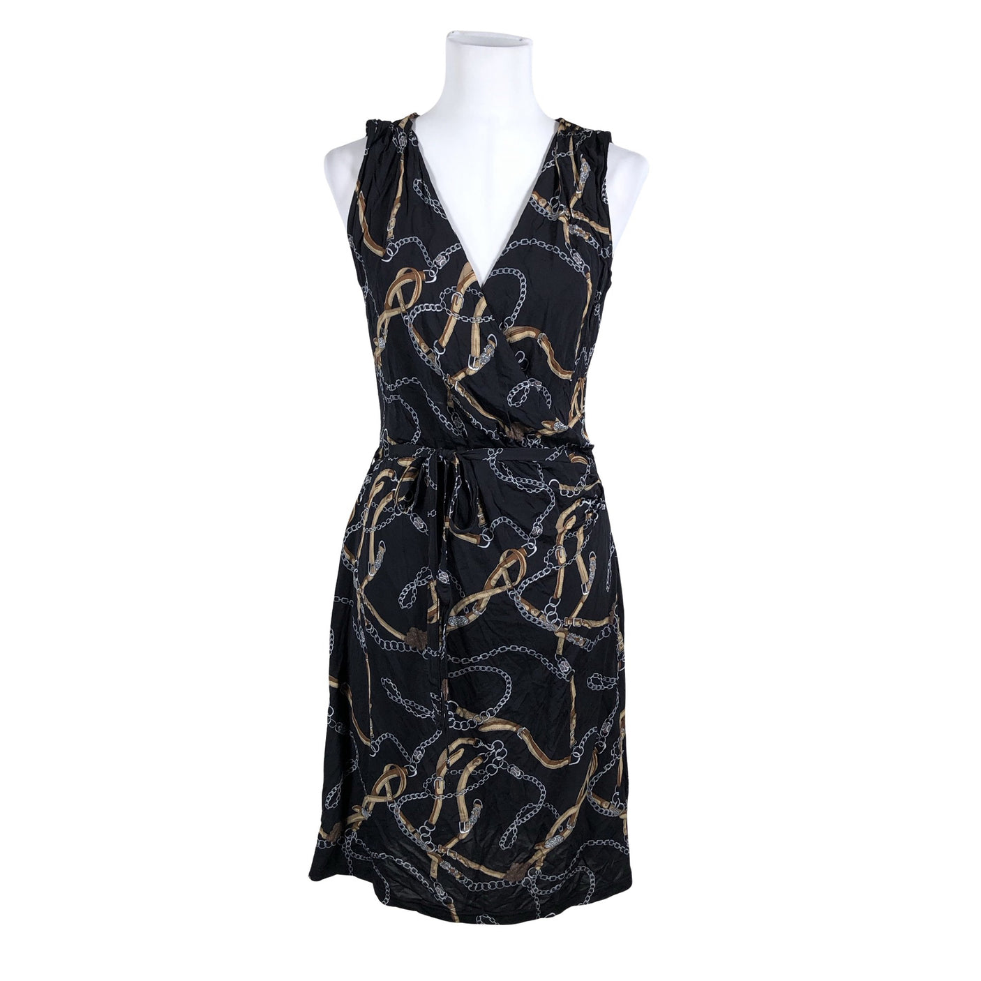 Unisex Monton - Trikotaažist kleit, suurus 40 - Must (1)