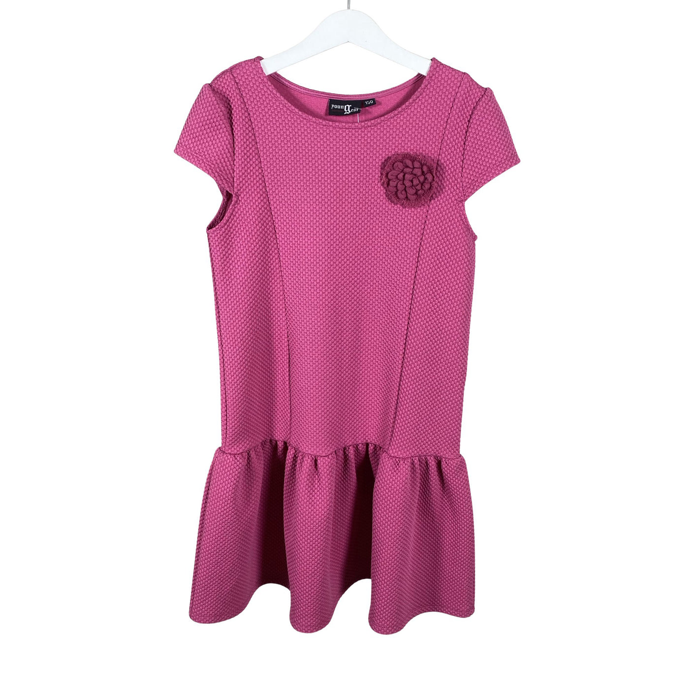 Unisex Youngest - Trikotaažist kleit, suurus 146 - 152 - Roosa (1)