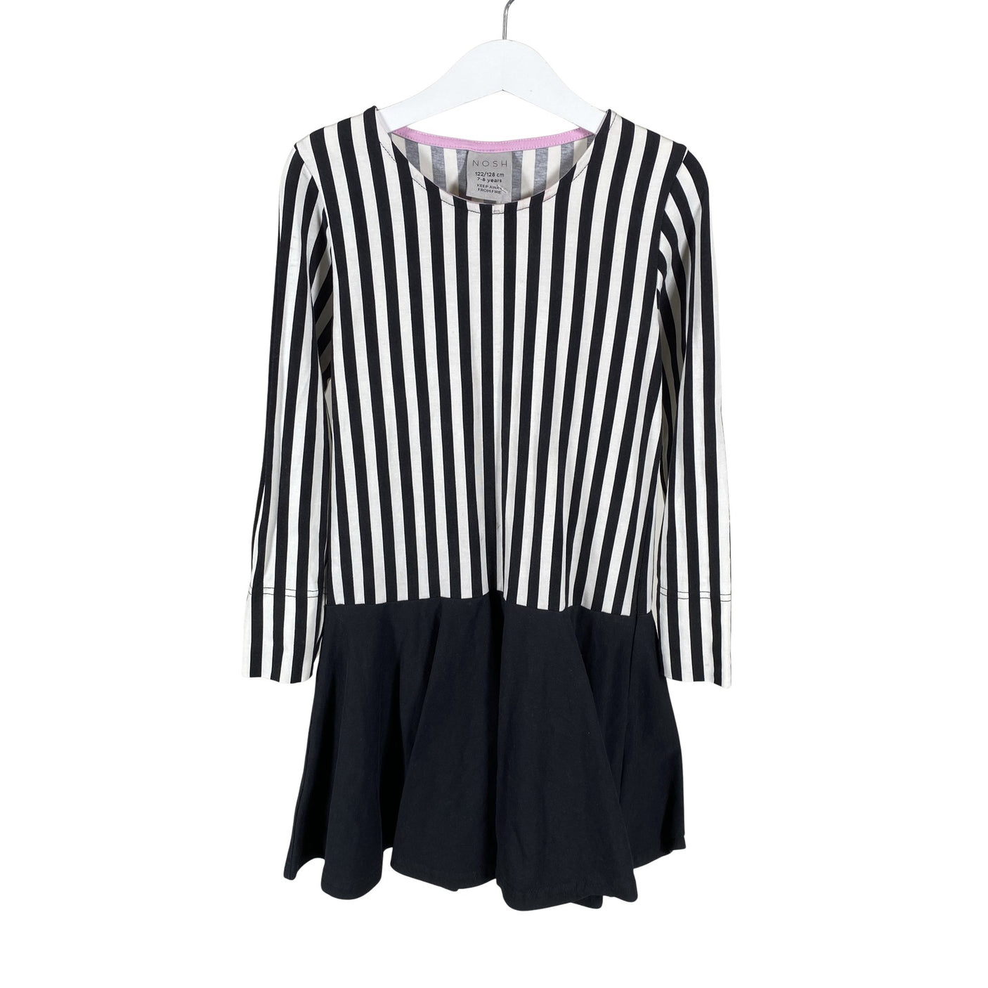 Unisex NOSH - Trikotaažist kleit, suurus 122 - 128 - Must (1)