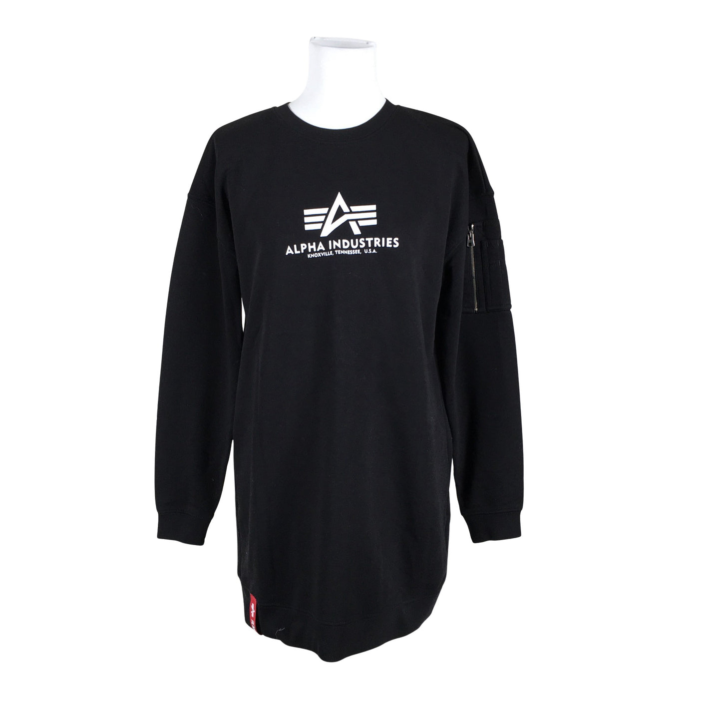 Unisex Alpha Industries - Dressikangast tuunika, suurus 36 - Must (1)