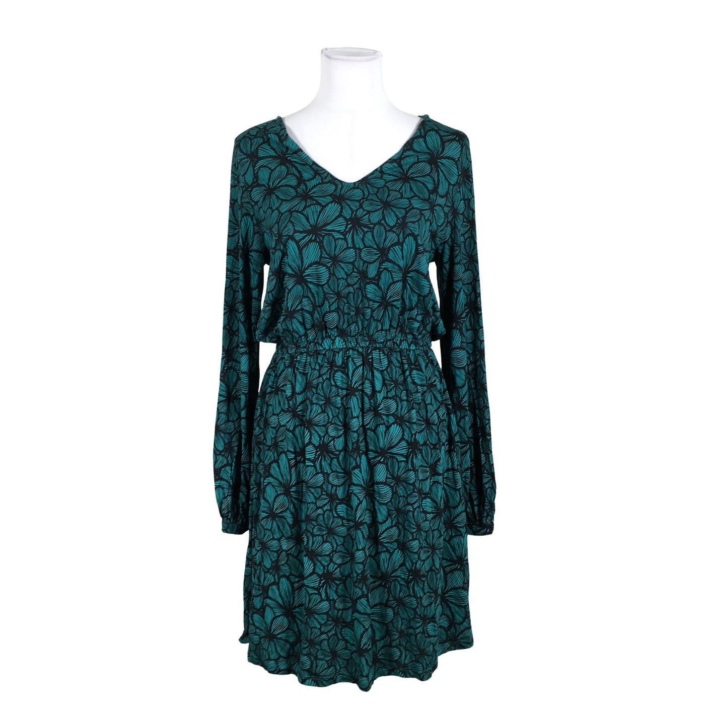 Unisex me&i - Trikotaažist kleit, suurus 38 - Roheline (1)