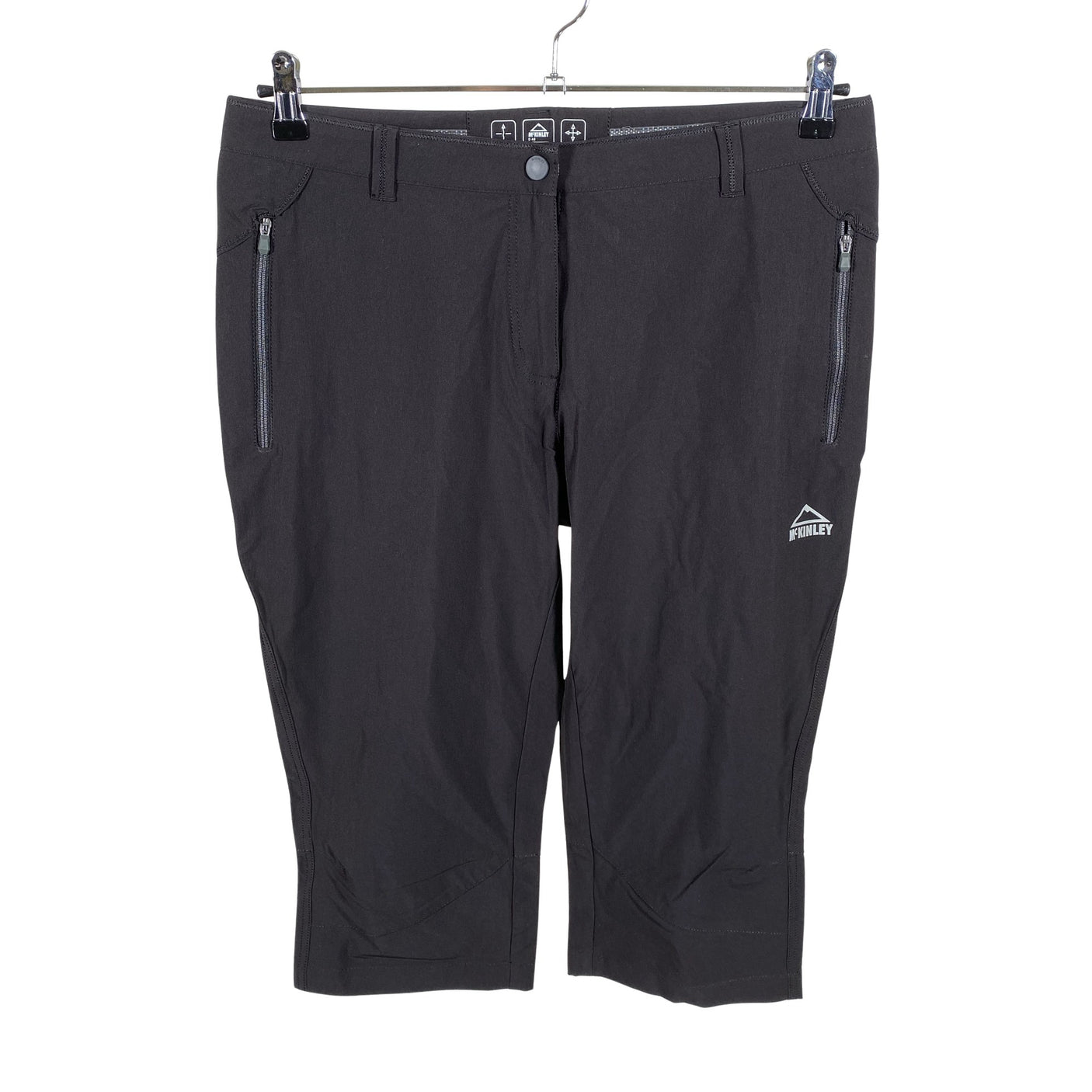 Unisex Mc Kinley - Poolpikad spordipüksid, suurus 40 - Must (1)