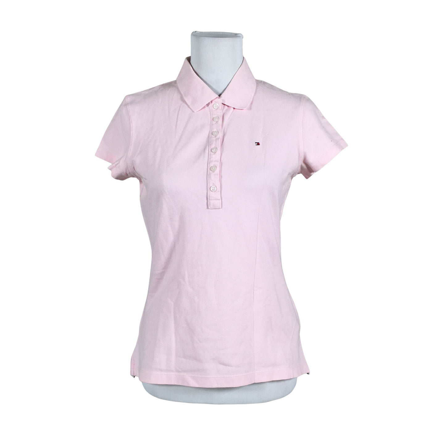 Unisex Tommy Hilfiger - Polosärk, suurus 38 - Heleroosa (1)