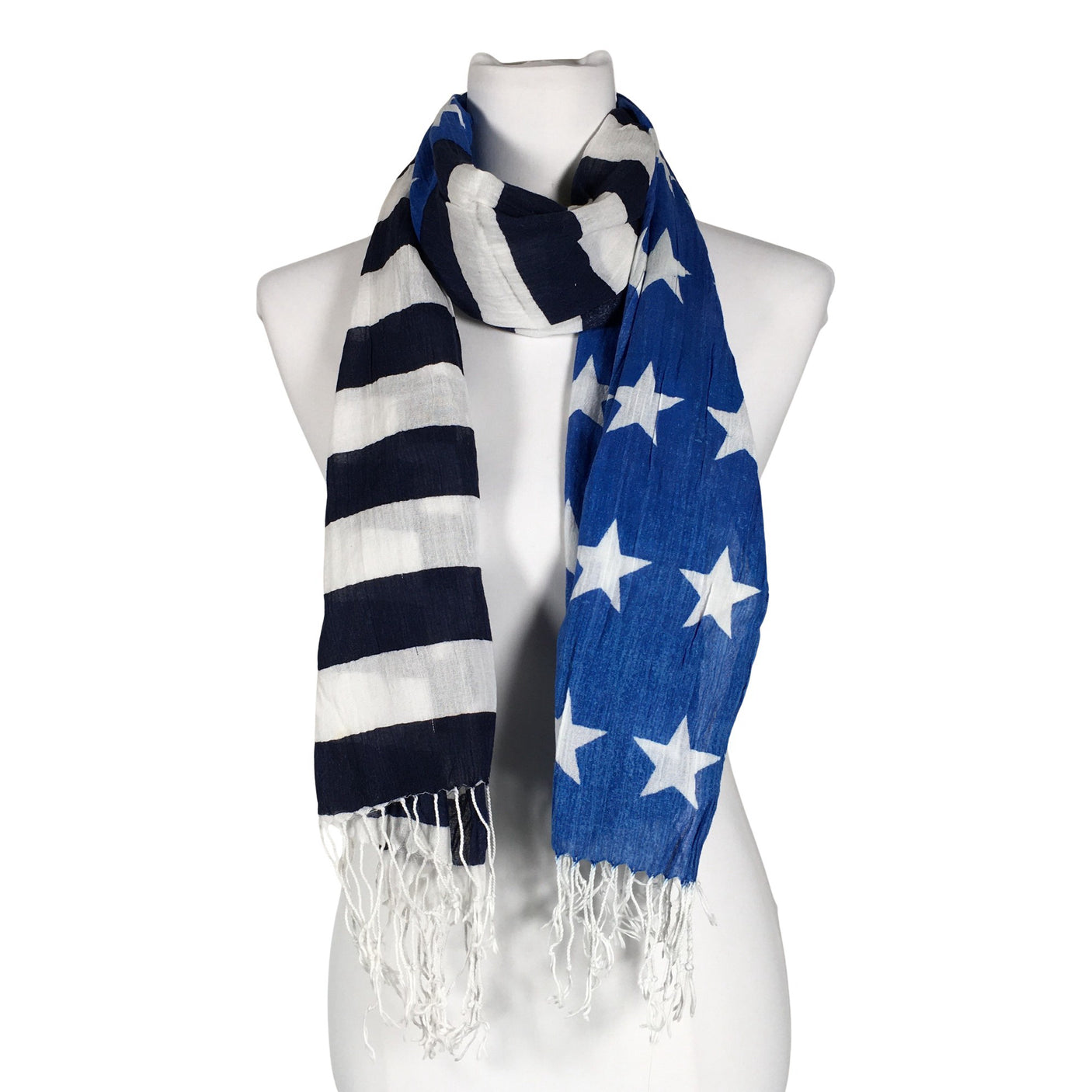 Unisex Tommy Hilfiger - Õhuke sall, suurus Midi - Sinine (1)
