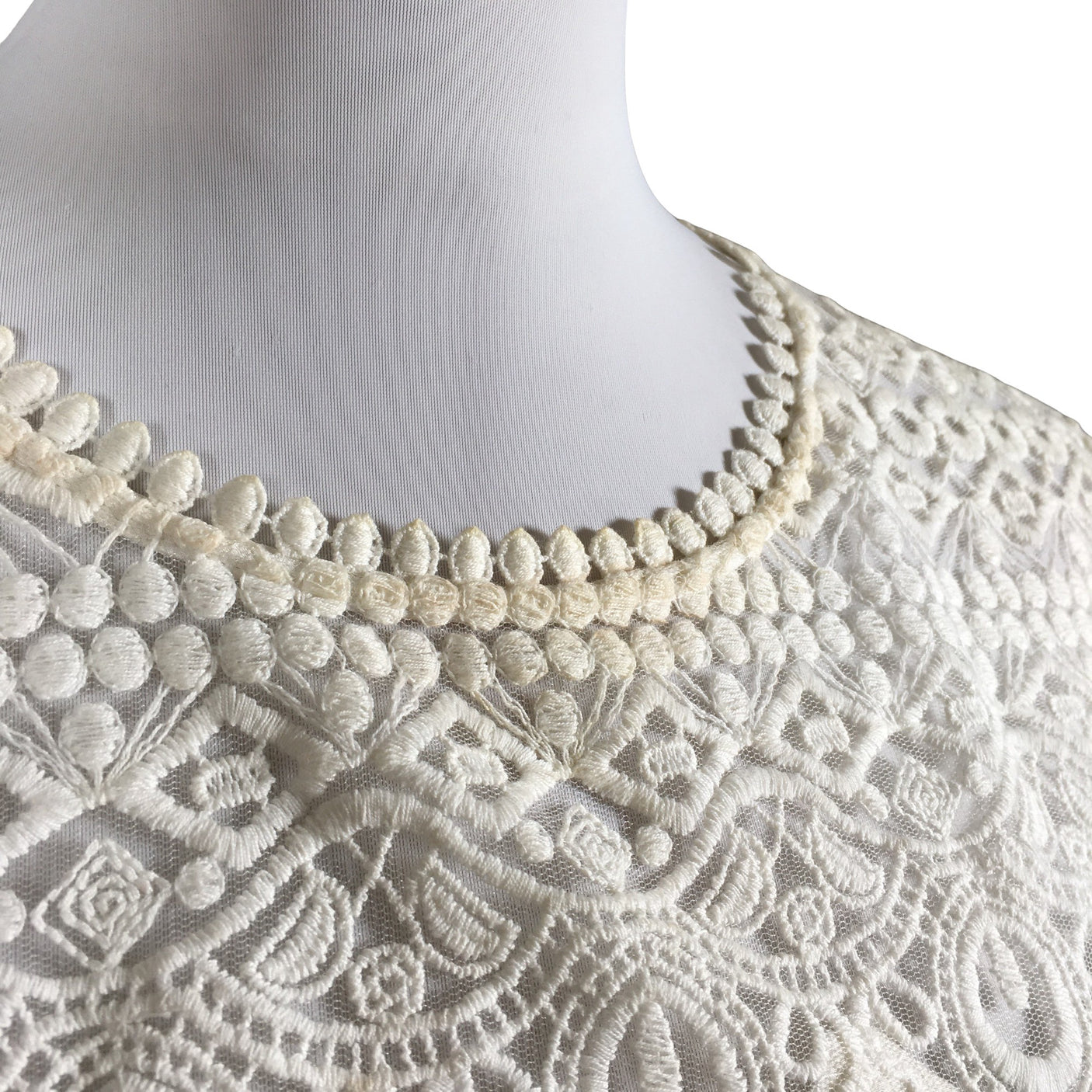 Unisex Rosemunde - Mitteveniv kleit, suurus 36 - Looduslik valge (3)