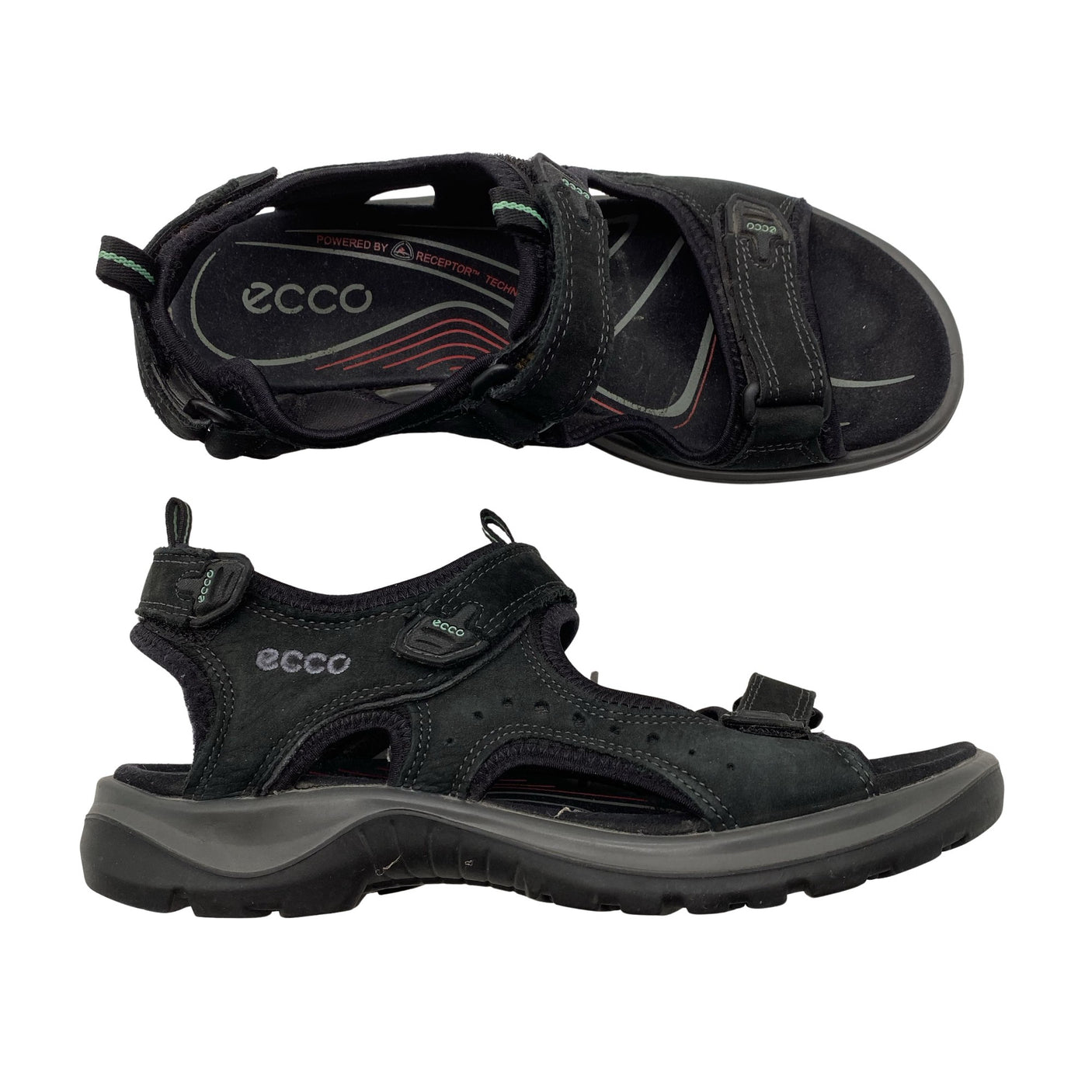 Unisex Ecco - Rihmikud, suurus 38 - Must (1)