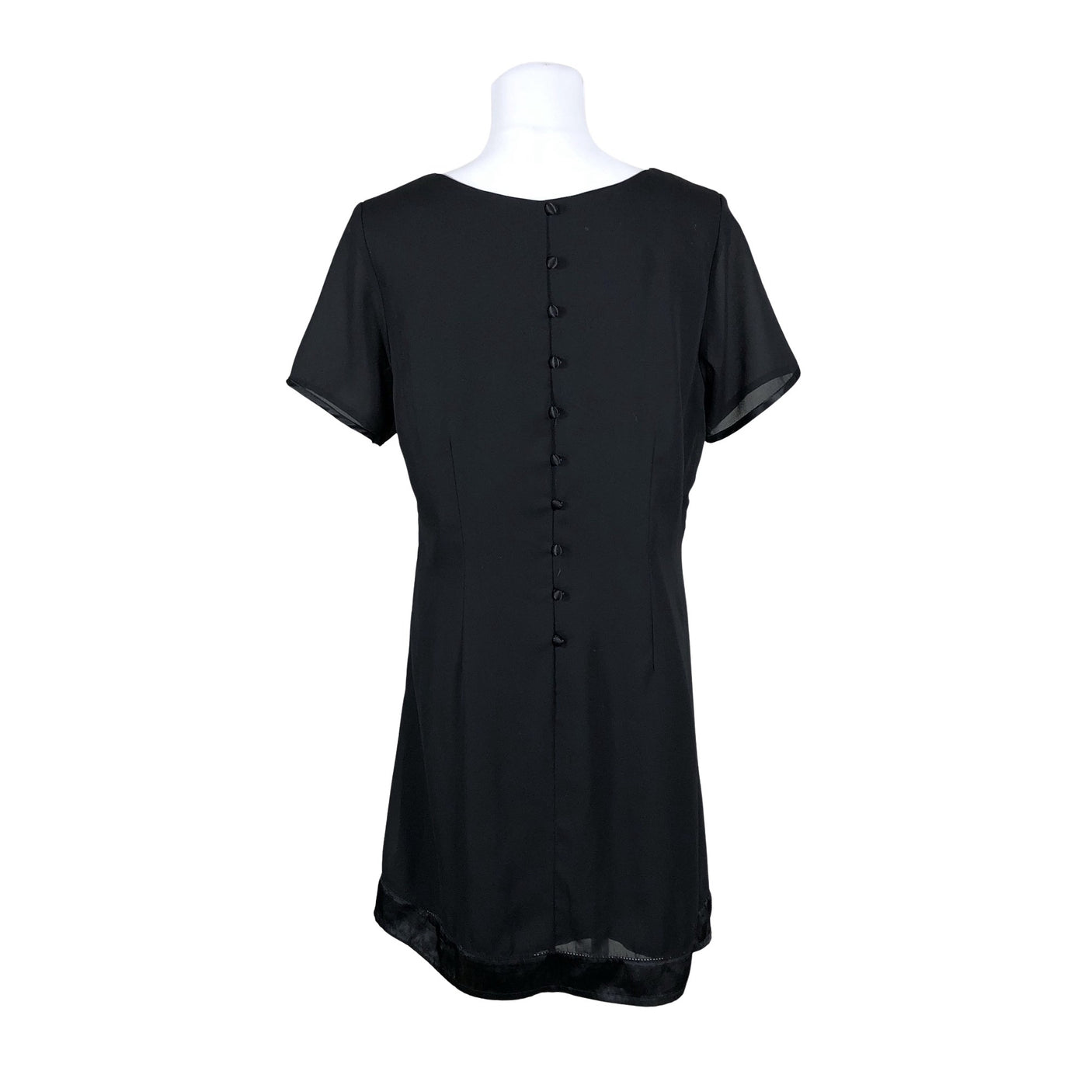 Unisex Ze-Ze - Õhuke kleit, suurus 40 - Must (2)