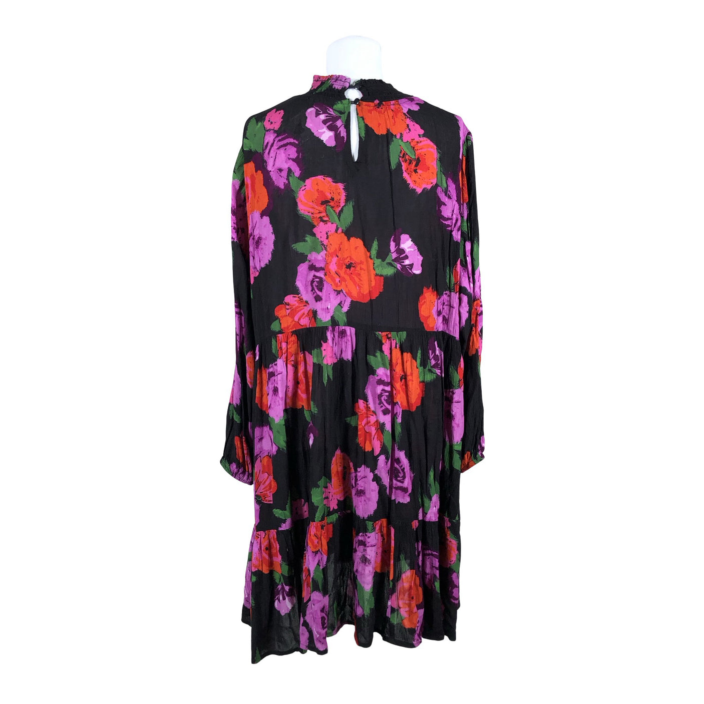 Unisex Kaffe - Mitteveniv kleit, suurus 40 - Must (2)