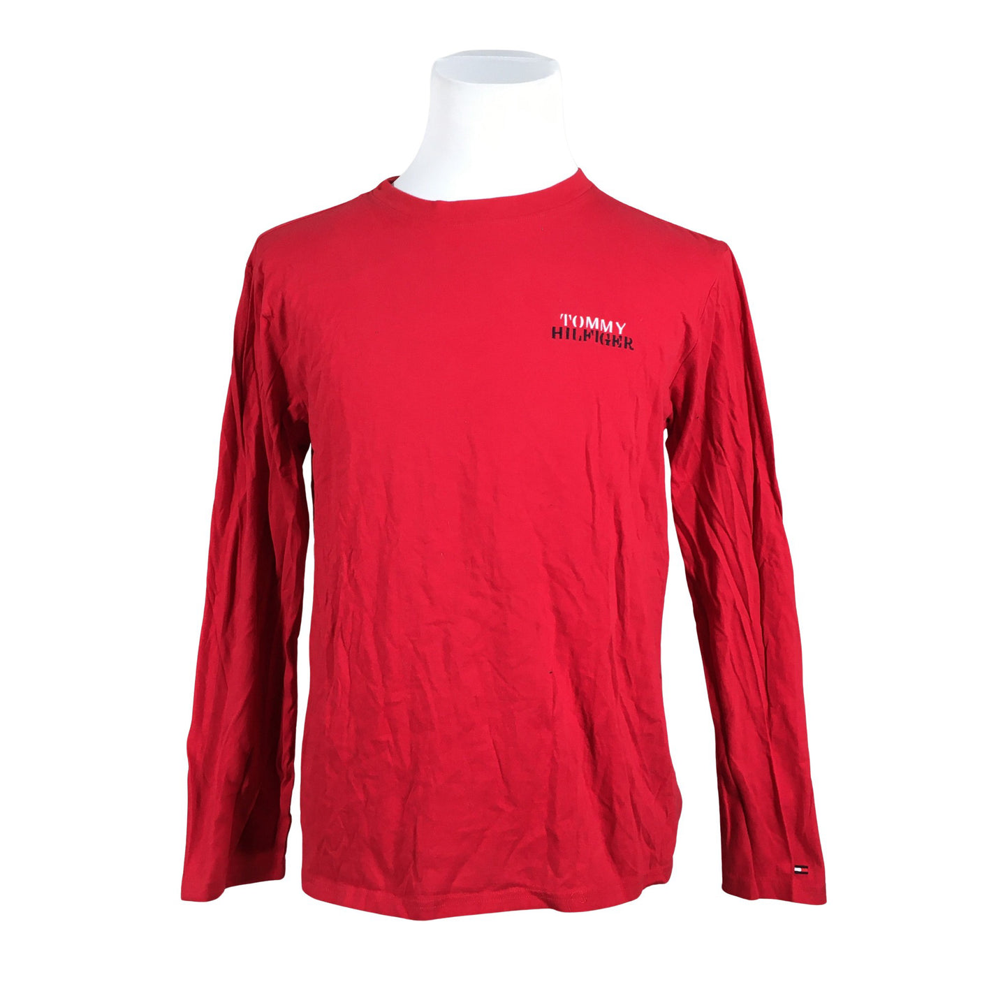 Unisex Tommy Hilfiger - Trikotaažist pluus, suurus XL - Punane (1)